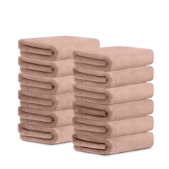 HOUSSE Microfiber Face Towels | Ultra Absorbent, Odour-Free, Quick Dry 450 GSM Face Towel for Home, Gym, Travel, Running and Personal Use | 30x30 cm | Set of 4 in One Colour (Indian Teal, Pack of 4)