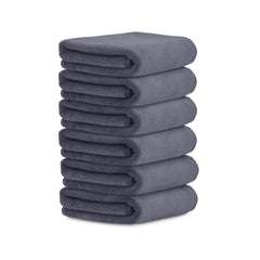 HOUSSE Microfiber Face Towels | Ultra Absorbent, Odour-Free, Quick Dry 450 GSM Face Towel for Home, Gym, Travel, Running and Personal Use | 30x30 cm | Set of 4 in One Colour (Indian Teal, Pack of 4)