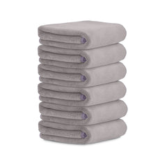 HOUSSE Microfiber Face Towels | Ultra Absorbent, Odour-Free, Quick Dry 450 GSM Face Towel for Home, Gym, Travel, Running and Personal Use | 30x30 cm | Set of 4 in One Colour (Indian Teal, Pack of 4)
