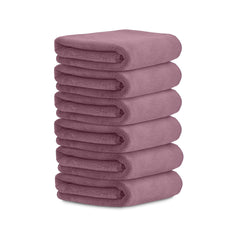 HOUSSE Microfiber Face Towels | Ultra Absorbent, Odour-Free, Quick Dry 450 GSM Face Towel for Home, Gym, Travel, Running and Personal Use | 30x30 cm | Set of 4 in One Colour (Indian Teal, Pack of 4)