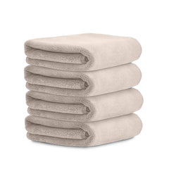 HOUSSE Microfiber Face Towels | Ultra Absorbent, Odour-Free, Quick Dry 450 GSM Face Towel for Home, Gym, Travel, Running and Personal Use | 30x30 cm | Set of 4 in One Colour (Indian Teal, Pack of 4)