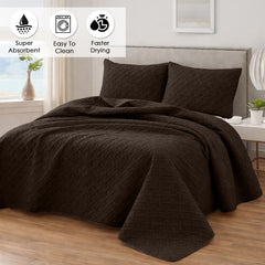Urbane Bedspread Coffee - Image 6