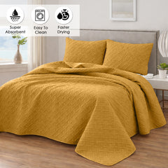 Urbane Bedspread Honey Dew - Image 6