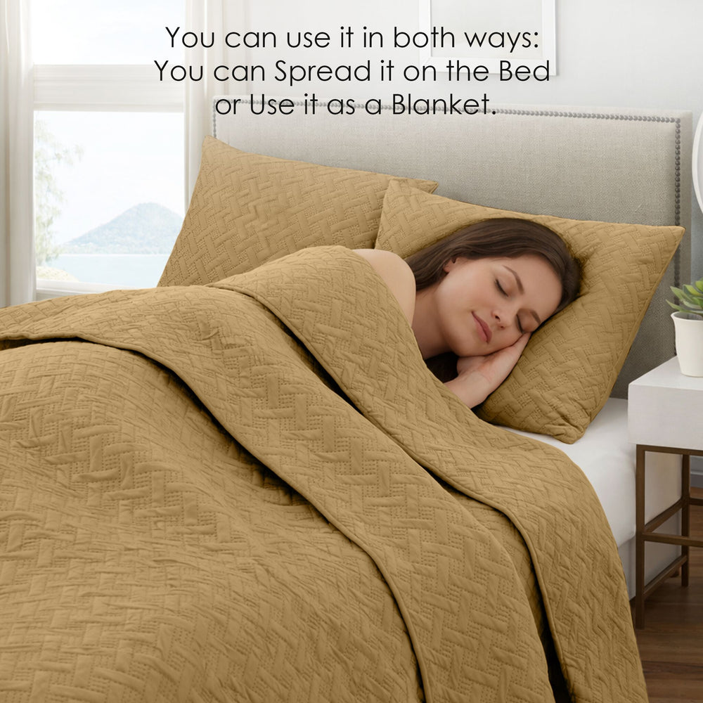 Urbane Bedspread New Wheat - Image 8