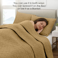 Urbane Bedspread New Wheat - Image 8