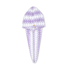 HOUSSE Microfiber Iris Head Wrap Ideal for Women |Soft Touch |Lint Free | Fast Dry Towels| Travel-Friendly | 360 GSM