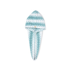 HOUSSE Microfiber Iris Head Wrap Ideal for Women |Soft Touch |Lint Free | Fast Dry Towels| Travel-Friendly | 360 GSM