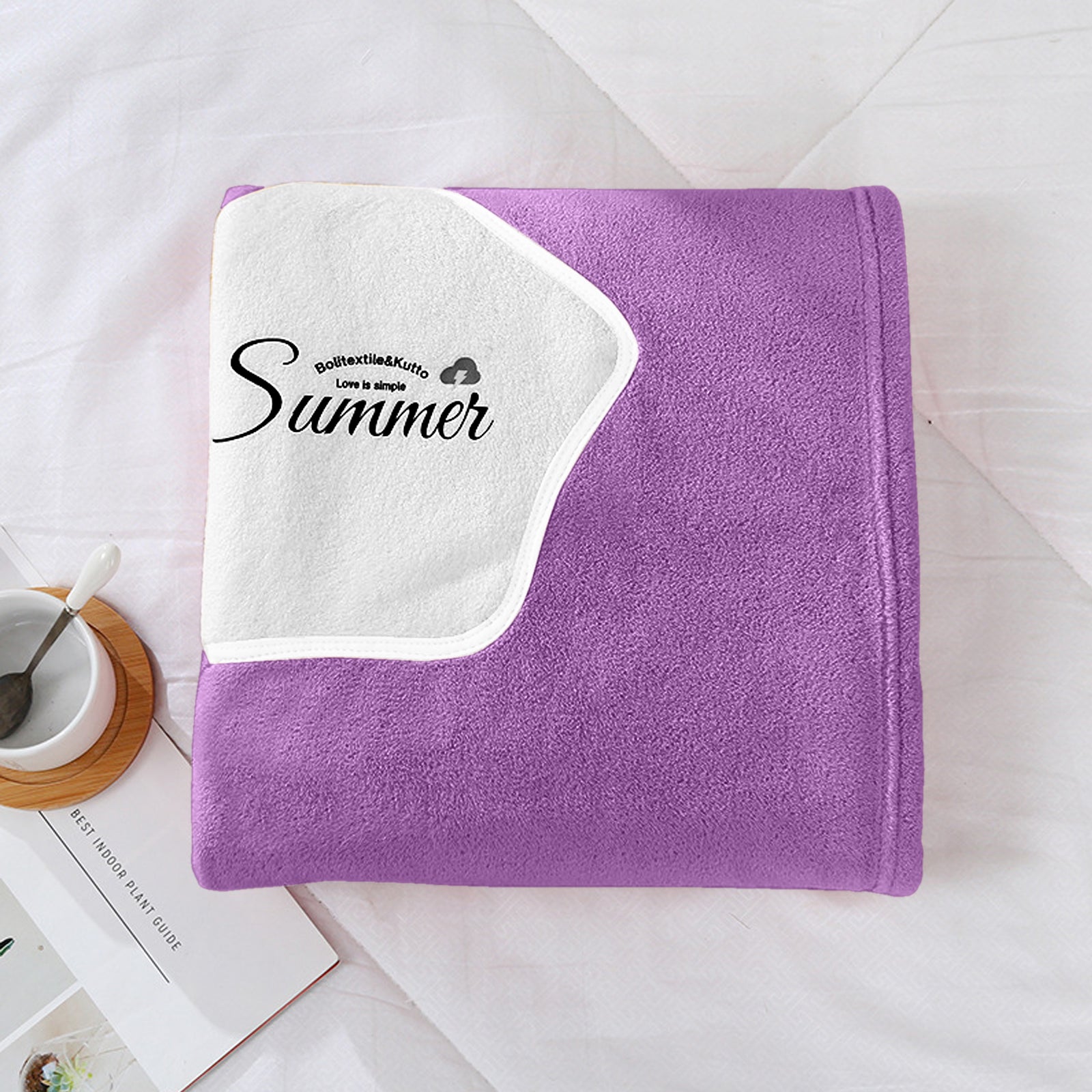 HOUSSE Wearable Spa Bath Towel for Women | Soft, Cozy Wrap with Snap Closure | 110 x 140 cms
