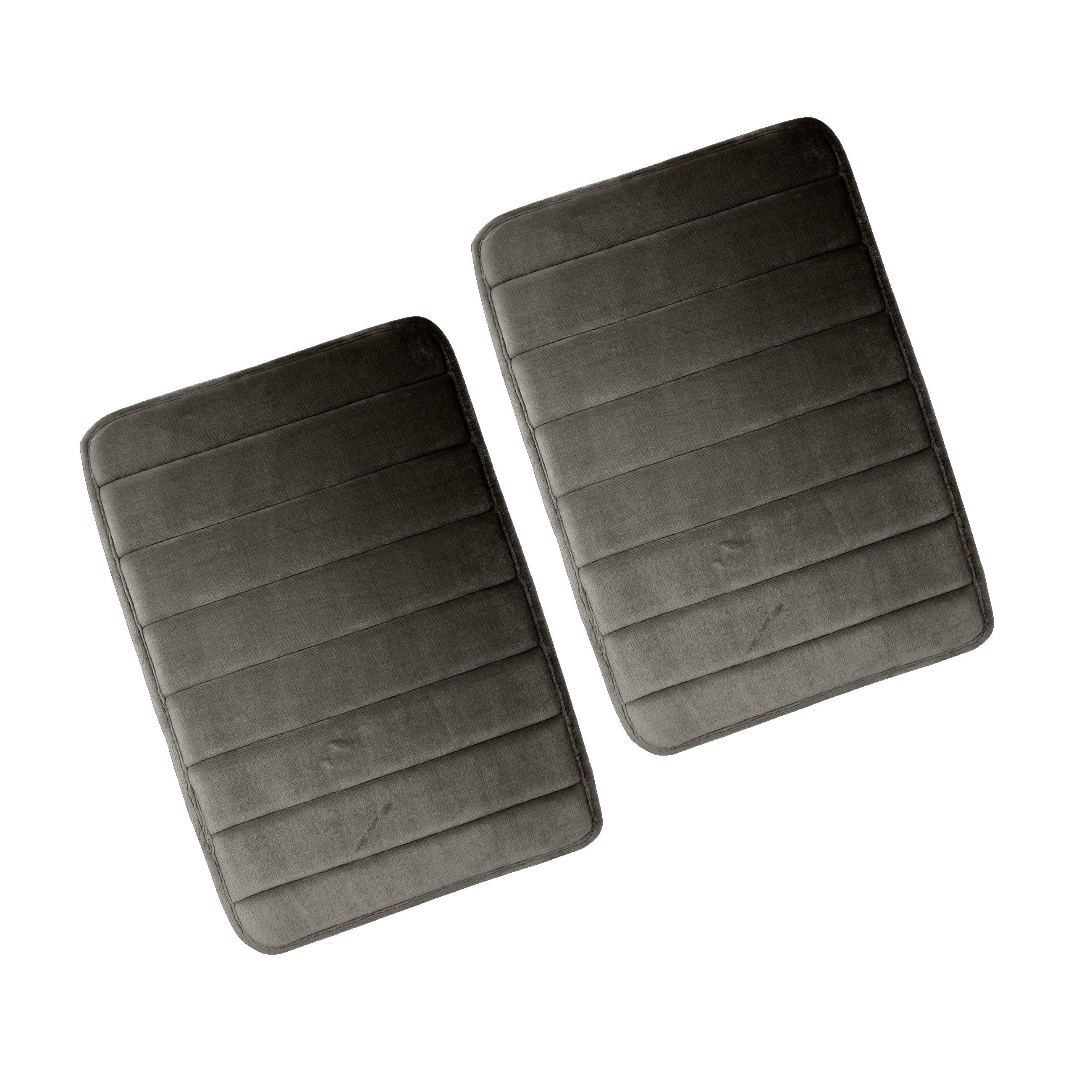 HOUSSE Minimalist Solid Color Bath Mat with Extra Cushioning