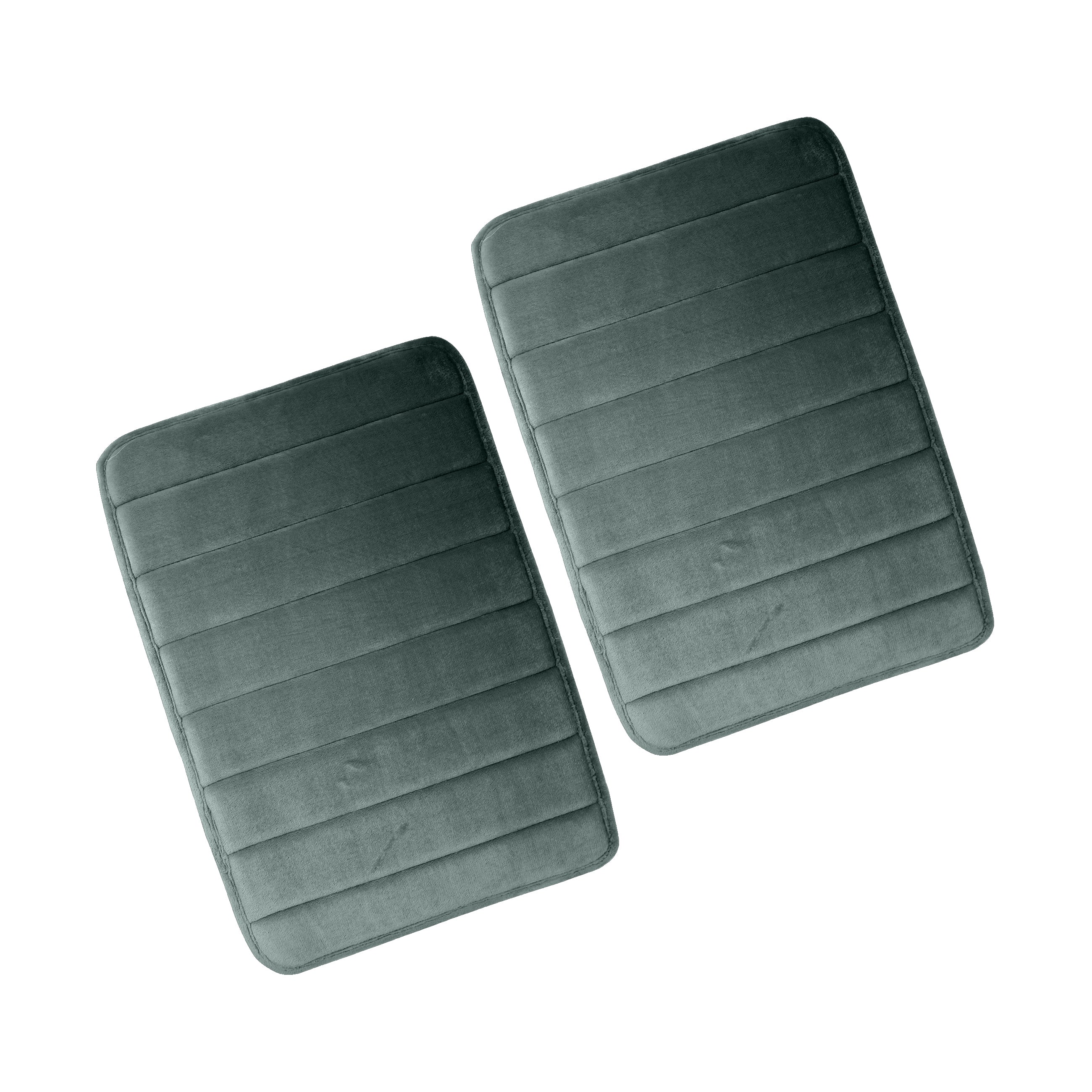 HOUSSE Minimalist Solid Color Bath Mat with Extra Cushioning