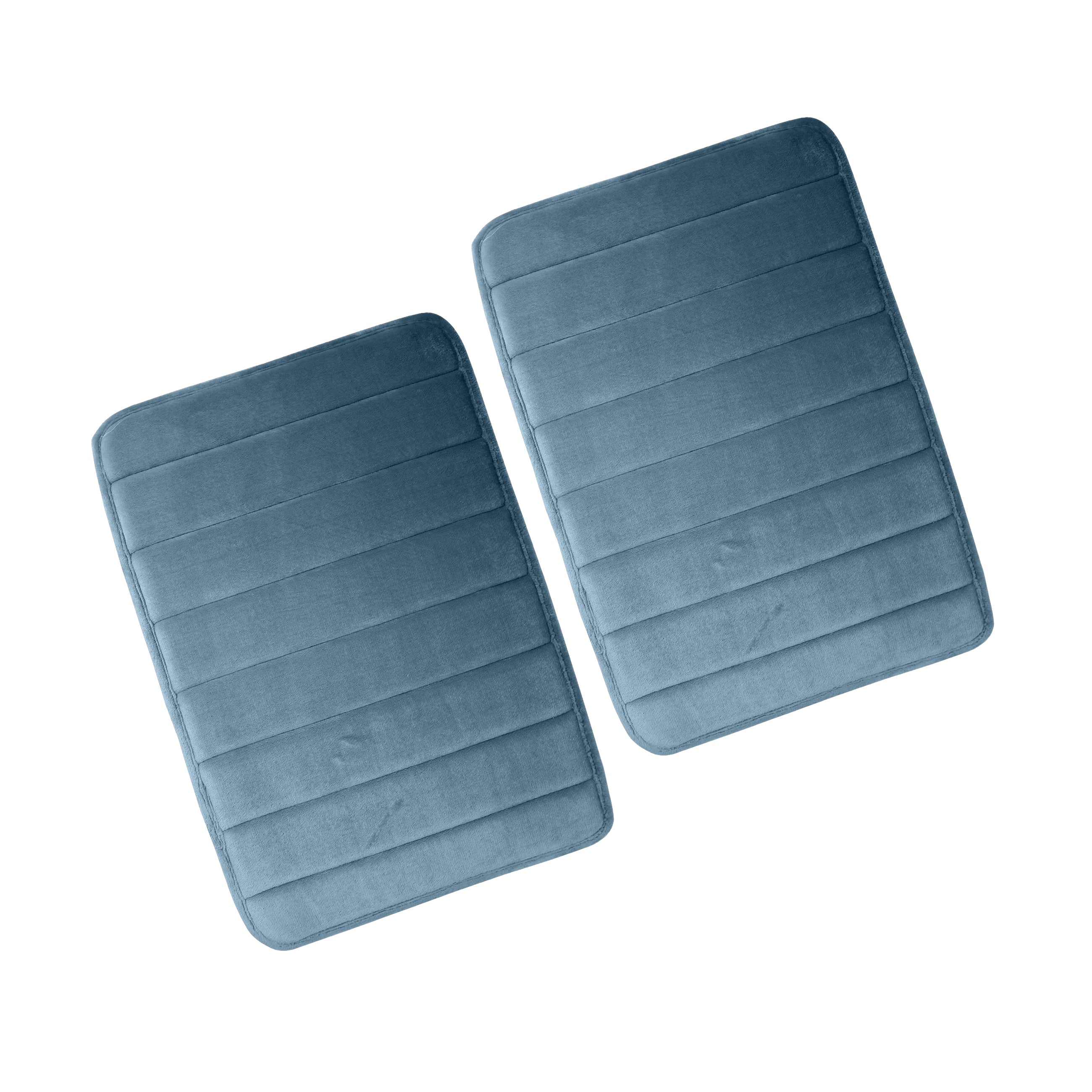 HOUSSE Minimalist Solid Color Bath Mat with Extra Cushioning
