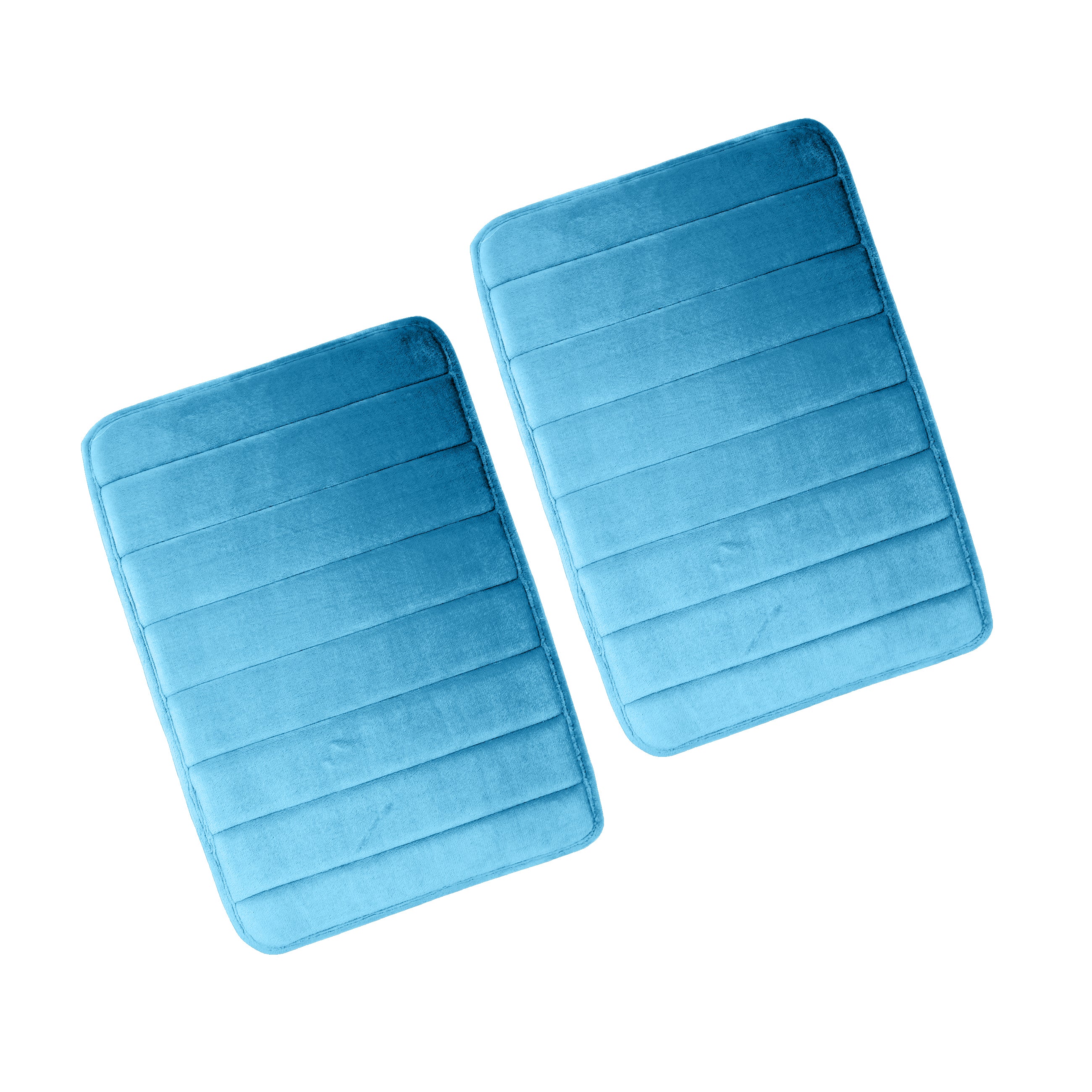 HOUSSE Minimalist Solid Color Bath Mat with Extra Cushioning
