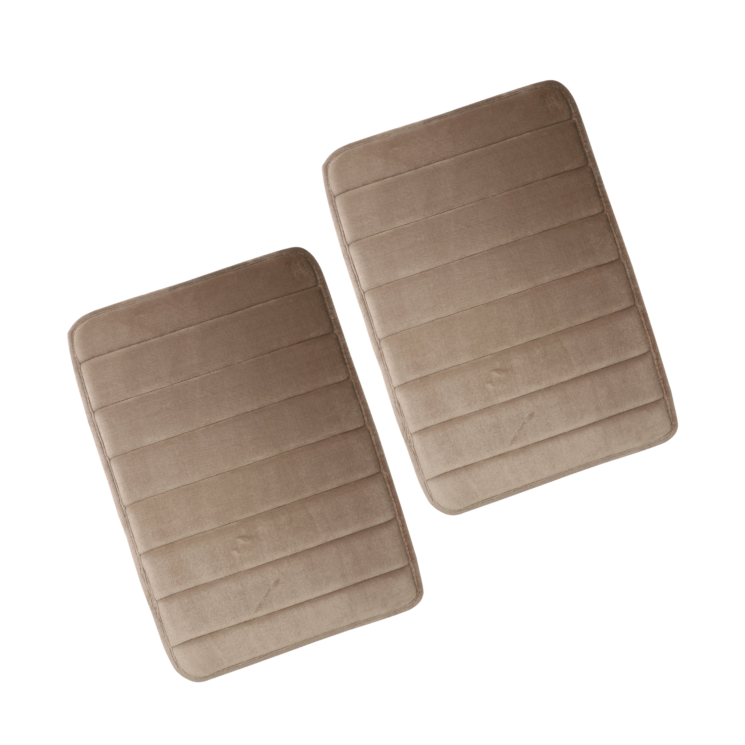 HOUSSE Minimalist Solid Color Bath Mat with Extra Cushioning