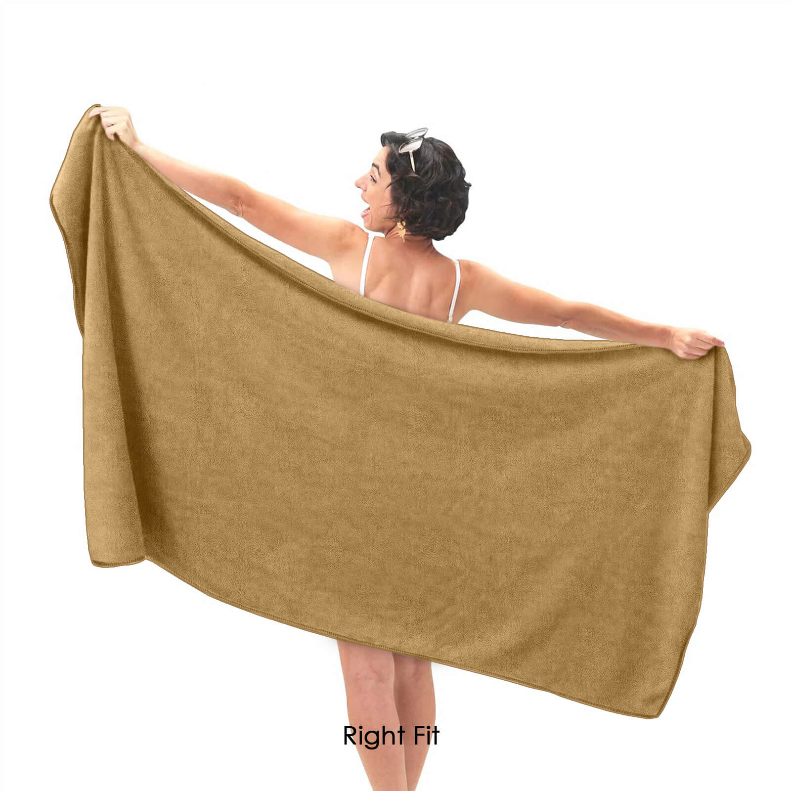 HOUSSE Premium Microfiber Bath Towel - Extra Large 75x150cm Quick Dry Towels for Women Men & Kids | Super Soft Plush 550 GSM | Ultra Absorbent for Home Swimming Sports & Travel