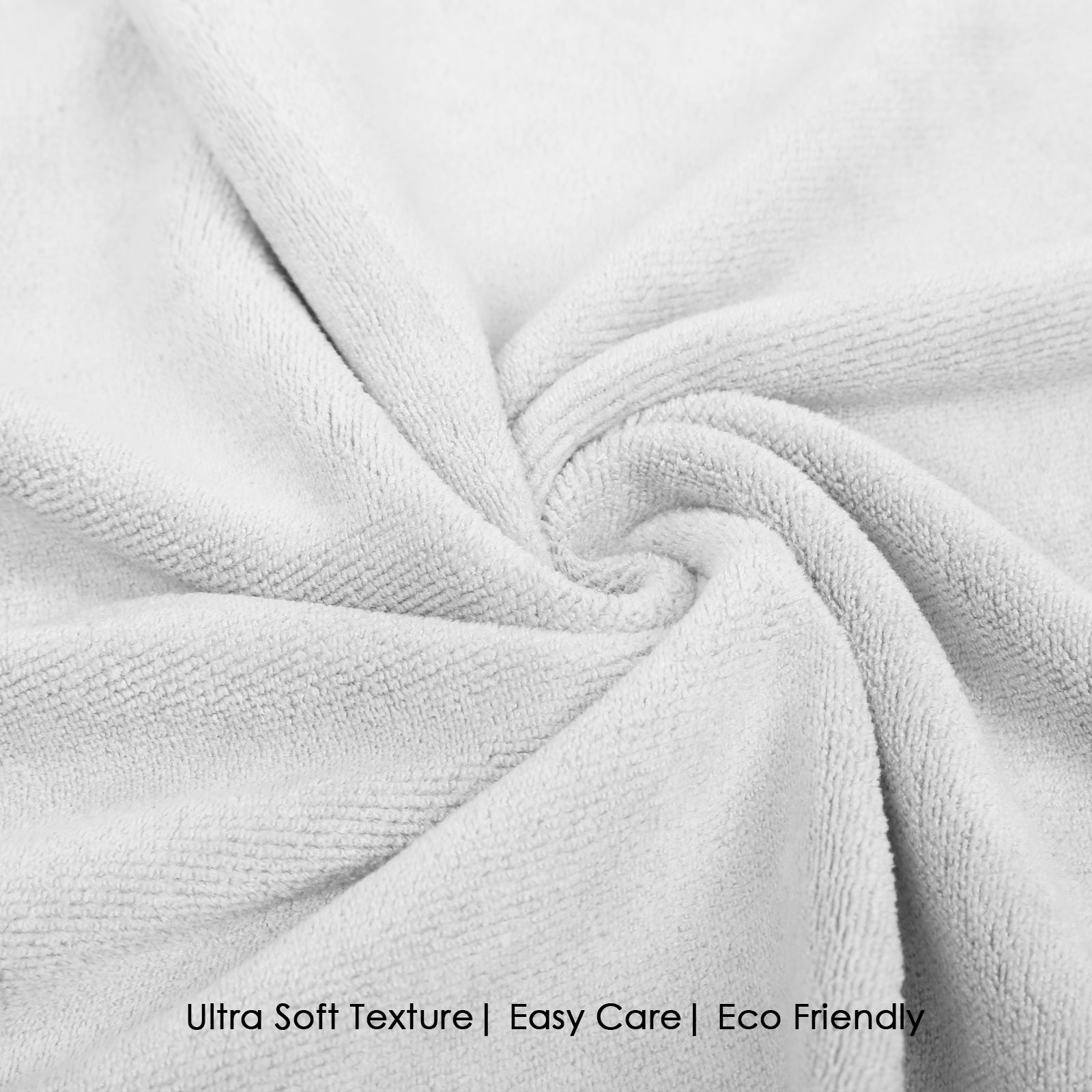 HOUSSE Premium Microfiber Bath Towel | Quick Dry Towels for Women & Kids | Super Soft Plush 450 GSM | Ultra Absorbent for Home Swimming Sports & Travel
