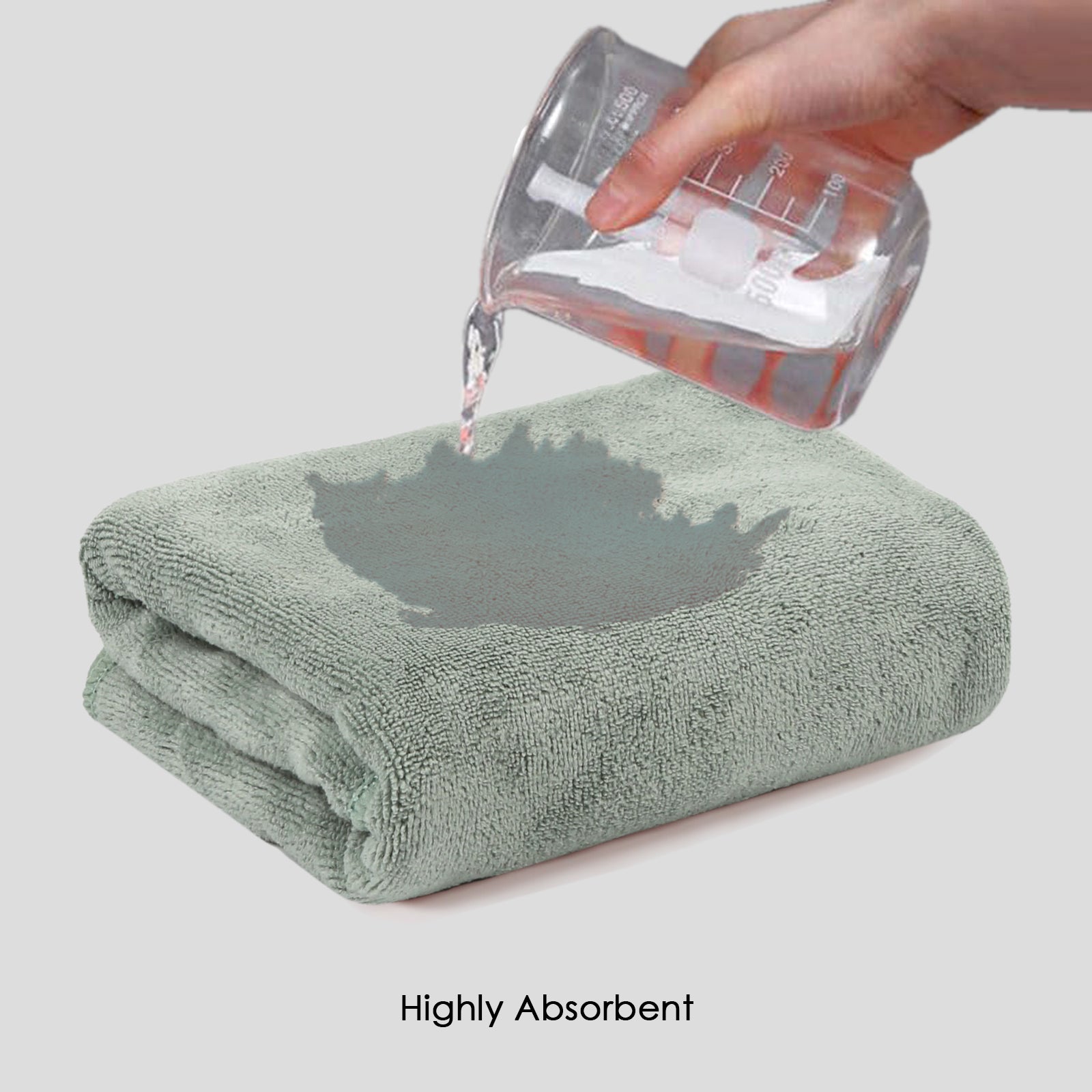 HOUSSE Premium Microfiber Bath Towel - Extra Large 75x150cm Quick Dry Towels for Women Men & Kids | Super Soft Plush 550 GSM | Ultra Absorbent for Home Swimming Sports & Travel