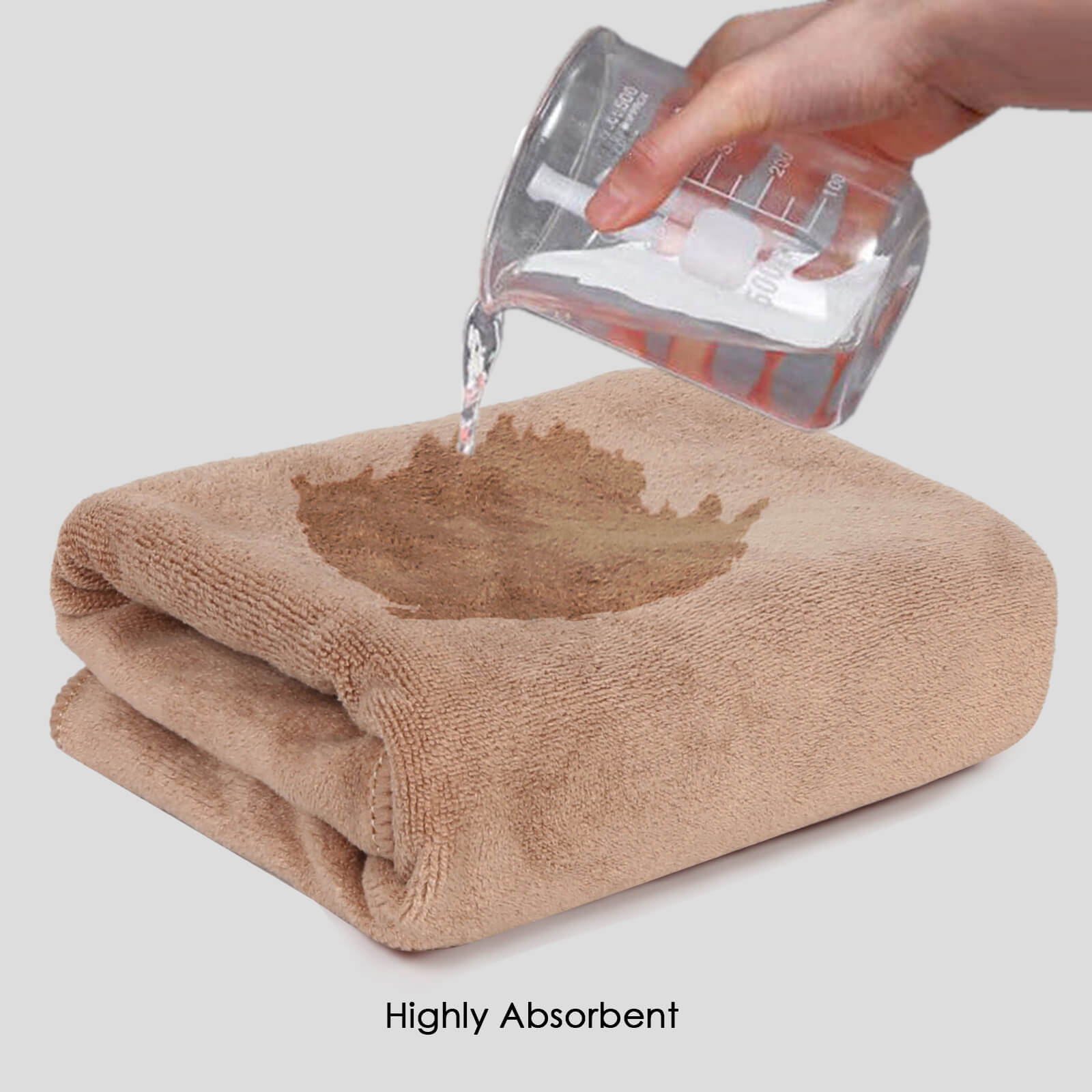 HOUSSE Premium Microfiber Bath Towel - Extra Large 75x150cm Quick Dry Towels for Women Men & Kids | Super Soft Plush 550 GSM | Ultra Absorbent for Home Swimming Sports & Travel