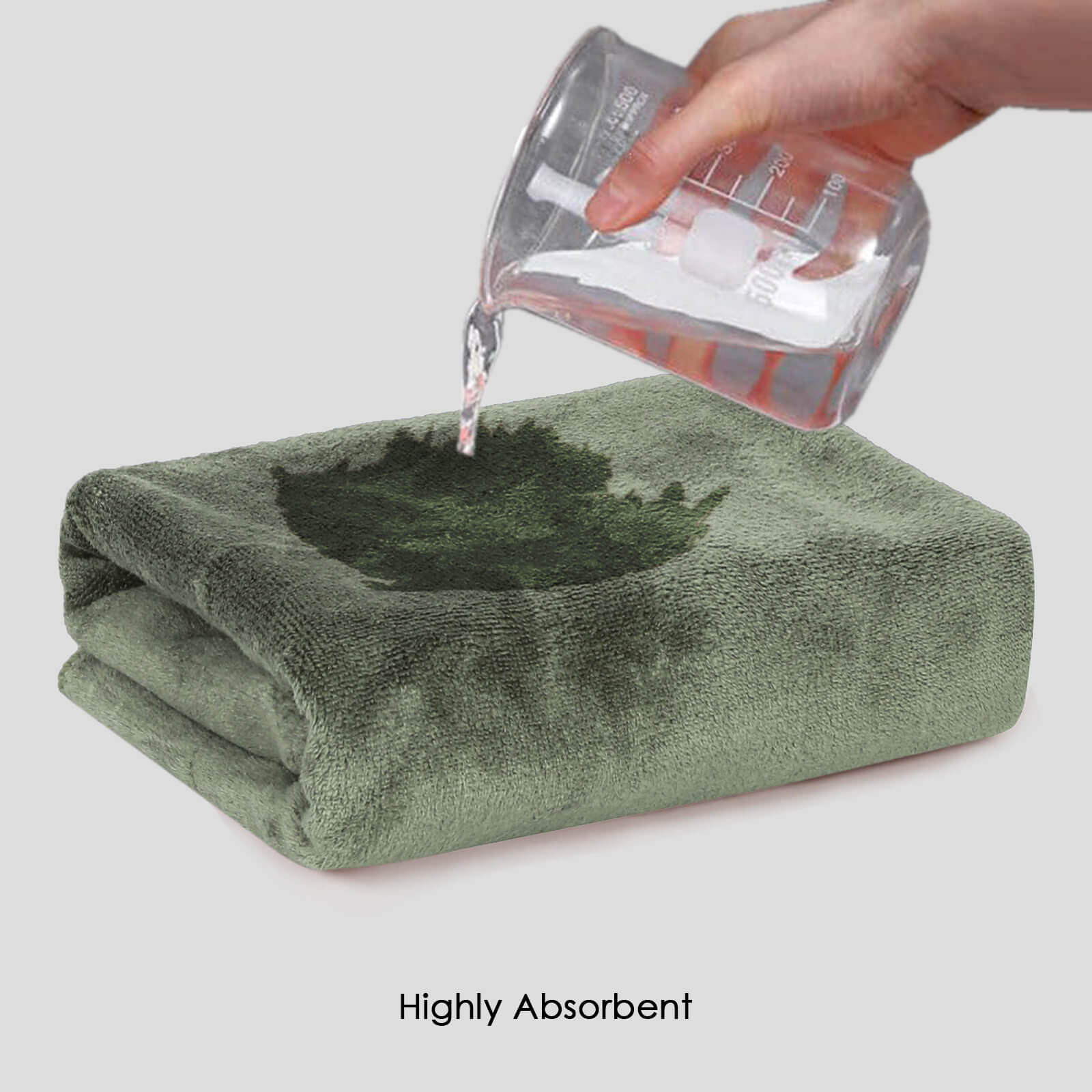 HOUSSE Premium Microfiber Bath Towel - Extra Large 75x150cm Quick Dry Towels for Women Men & Kids | Super Soft Plush 550 GSM | Ultra Absorbent for Home Swimming Sports & Travel