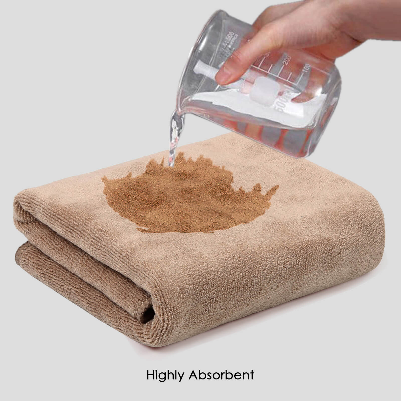 HOUSSE Premium Microfiber Bath Towel - Extra Large 75x150cm Quick Dry Towels for Women Men & Kids | Super Soft Plush 550 GSM | Ultra Absorbent for Home Swimming Sports & Travel