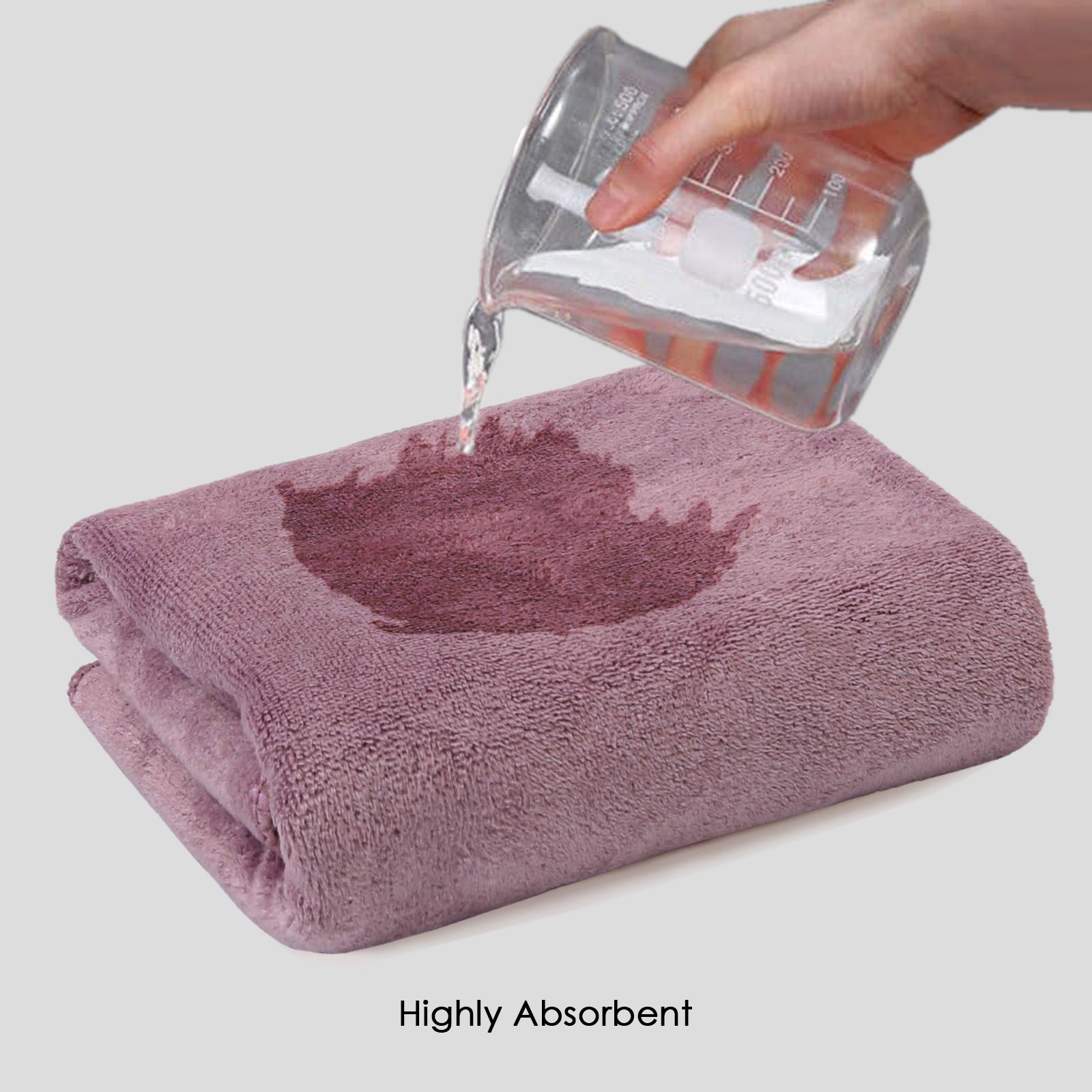 HOUSSE Premium Microfiber Bath Towel - Extra Large 75x150cm Quick Dry Towels for Women Men & Kids | Super Soft Plush 550 GSM | Ultra Absorbent for Home Swimming Sports & Travel