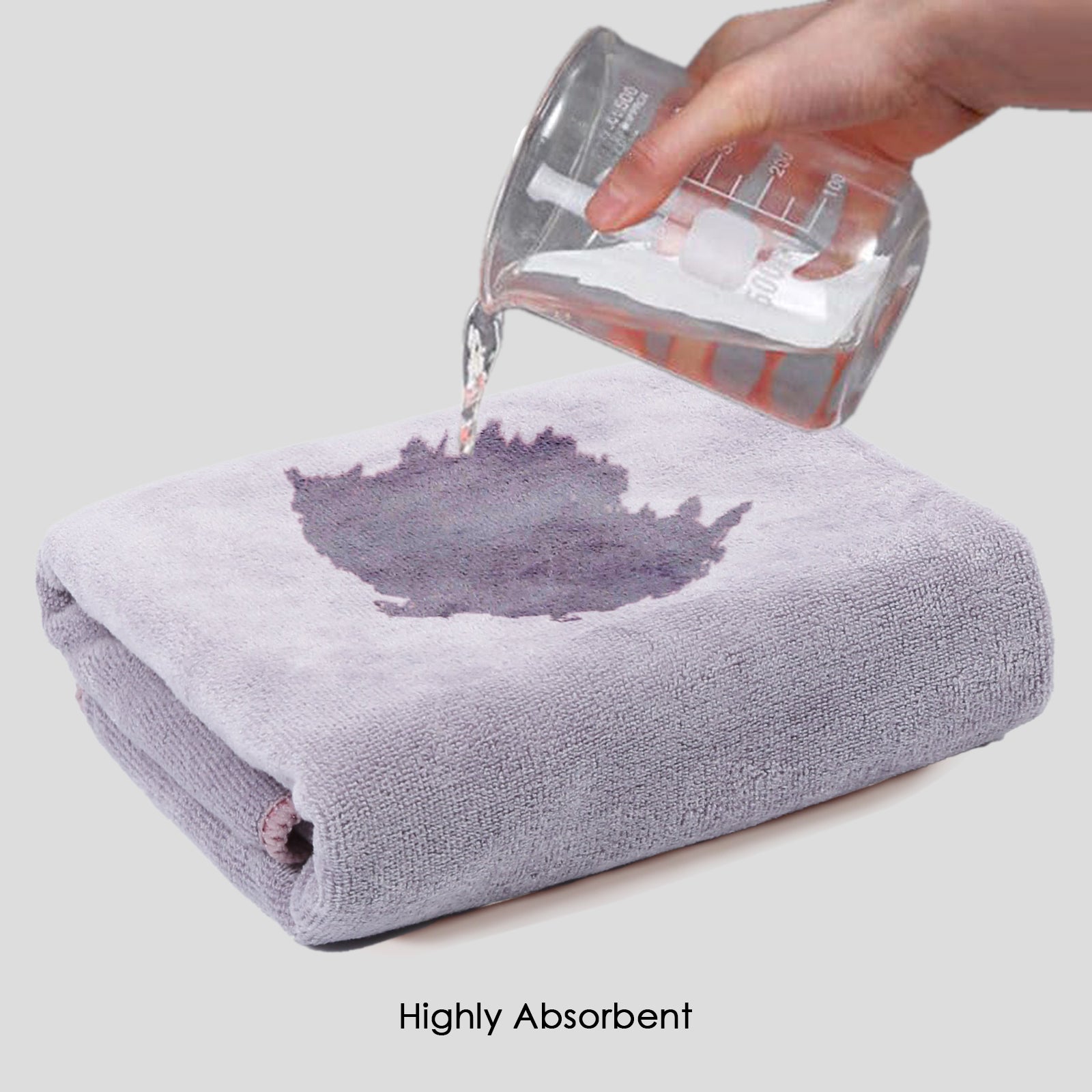 HOUSSE Premium Microfiber Bath Towel - Extra Large 75x150cm Quick Dry Towels for Women Men & Kids | Super Soft Plush 550 GSM | Ultra Absorbent for Home Swimming Sports & Travel