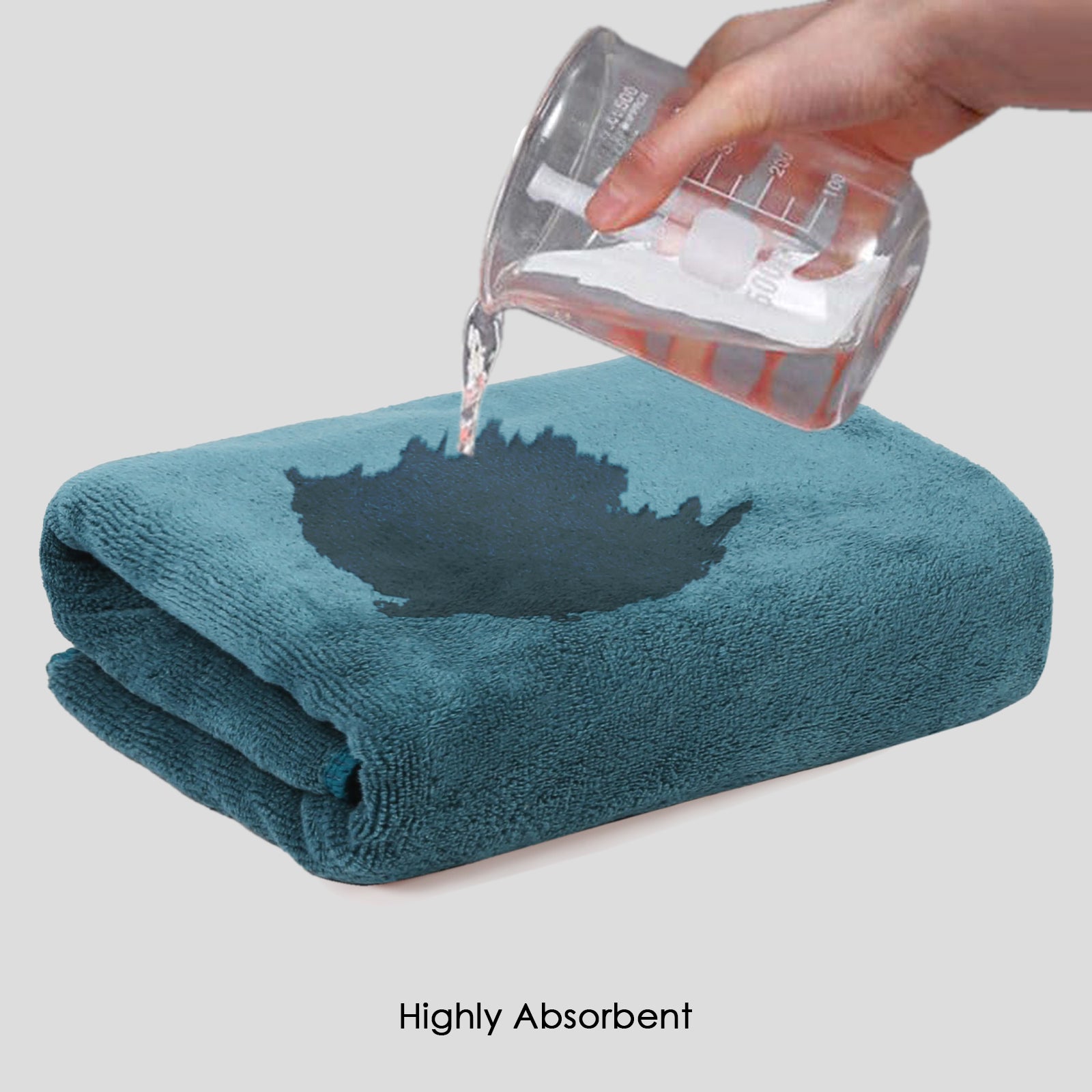 HOUSSE Premium Microfiber Bath Towel - Extra Large 75x150cm Quick Dry Towels for Women Men & Kids | Super Soft Plush 550 GSM | Ultra Absorbent for Home Swimming Sports & Travel