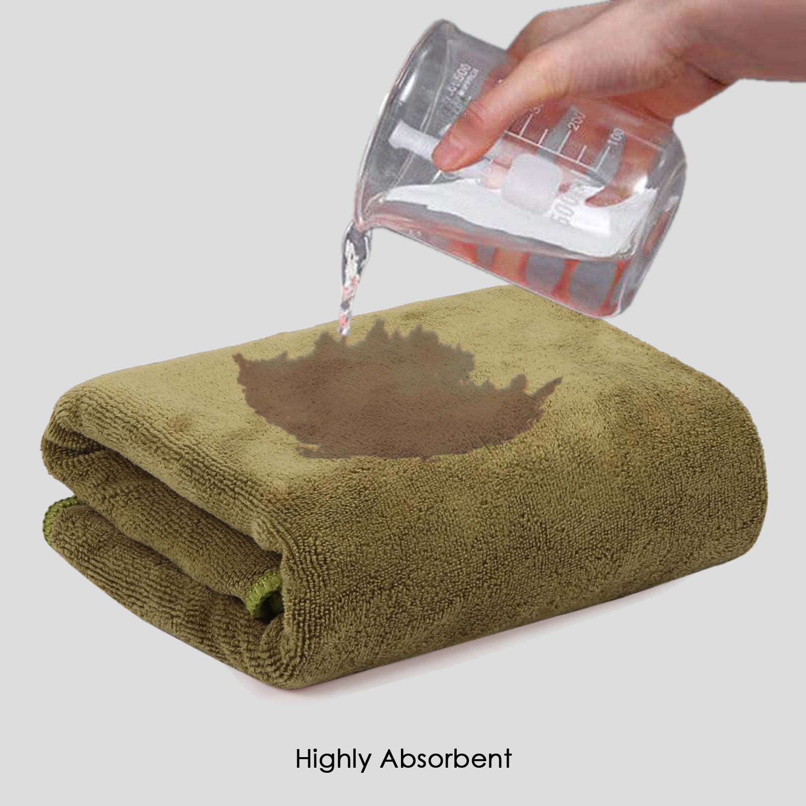 HOUSSE Premium Microfiber Bath Towel - Extra Large 75x150cm Quick Dry Towels for Women Men & Kids | Super Soft Plush 550 GSM | Ultra Absorbent for Home Swimming Sports & Travel