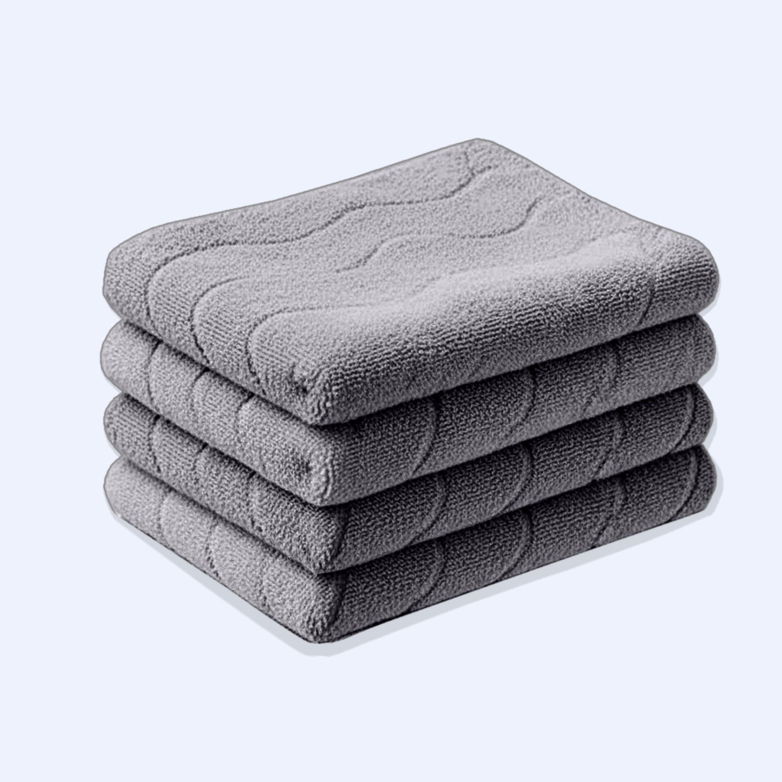 HOUSSE Microfiber Face Towel – Super Soft & Quick-Drying Coral Fleece, 30 x 30 cm