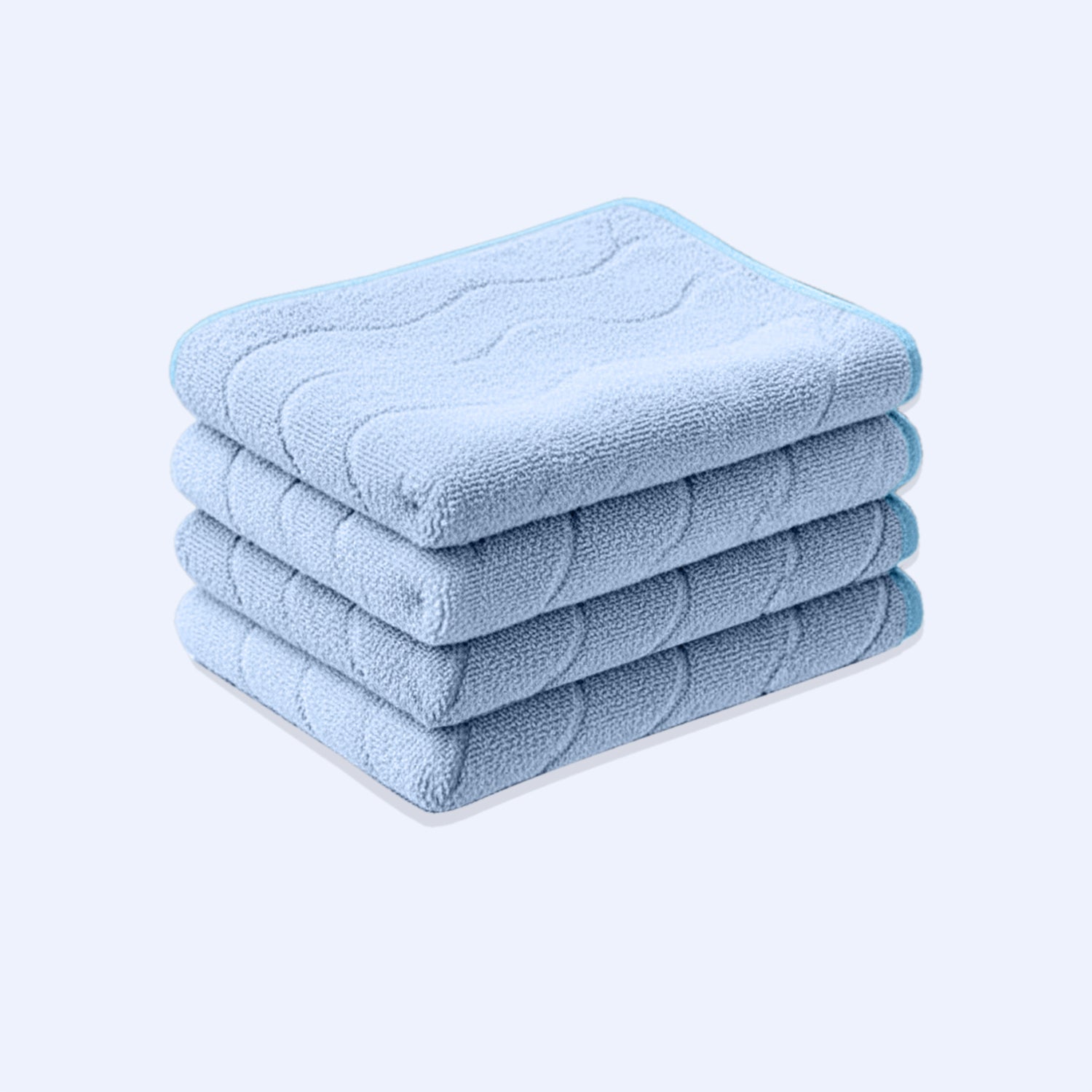 HOUSSE Microfiber Face Towel – Super Soft & Quick-Drying Coral Fleece, 30 x 30 cm