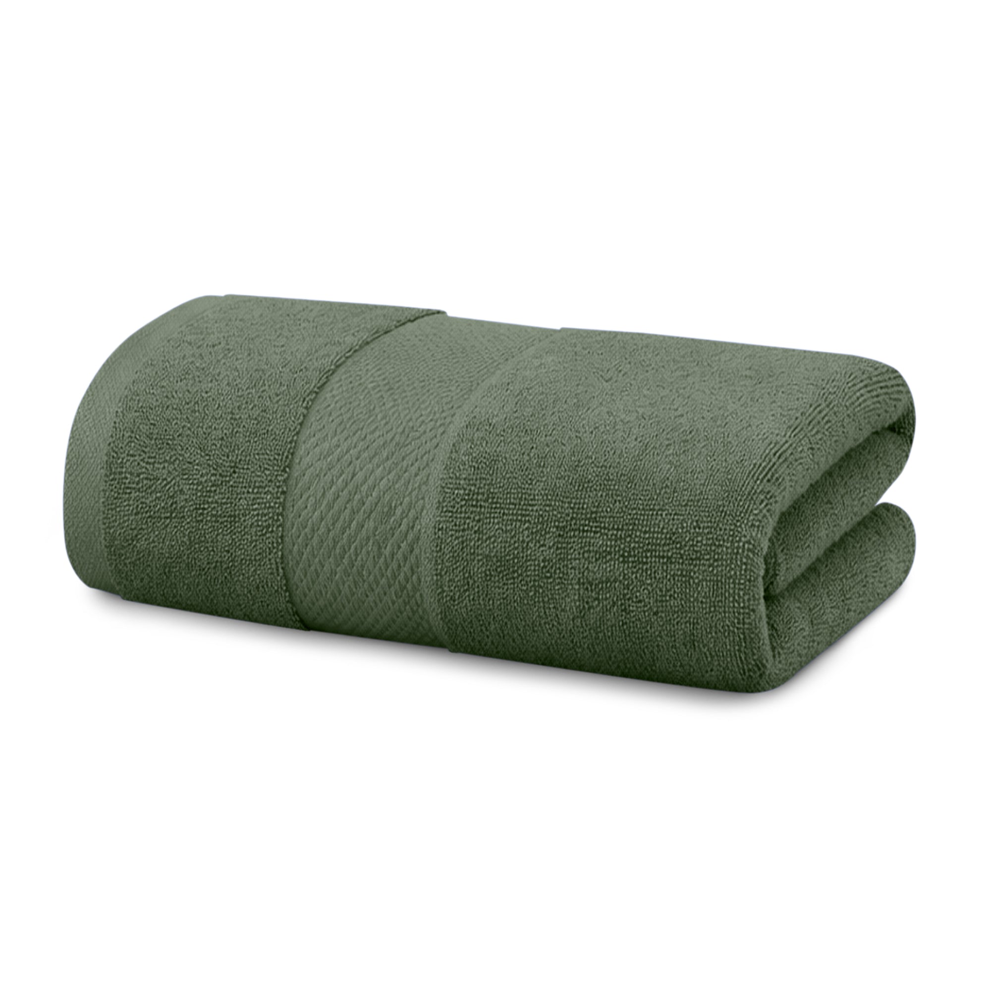 HOUSSE Alvora Cotton Bath Towels |Large Size (75 cms x 150 cms) - Quick Absorption &Faster Drying Bath Towel | 450 GSM | Cotton Towel for Men/Women | Urban Comfort