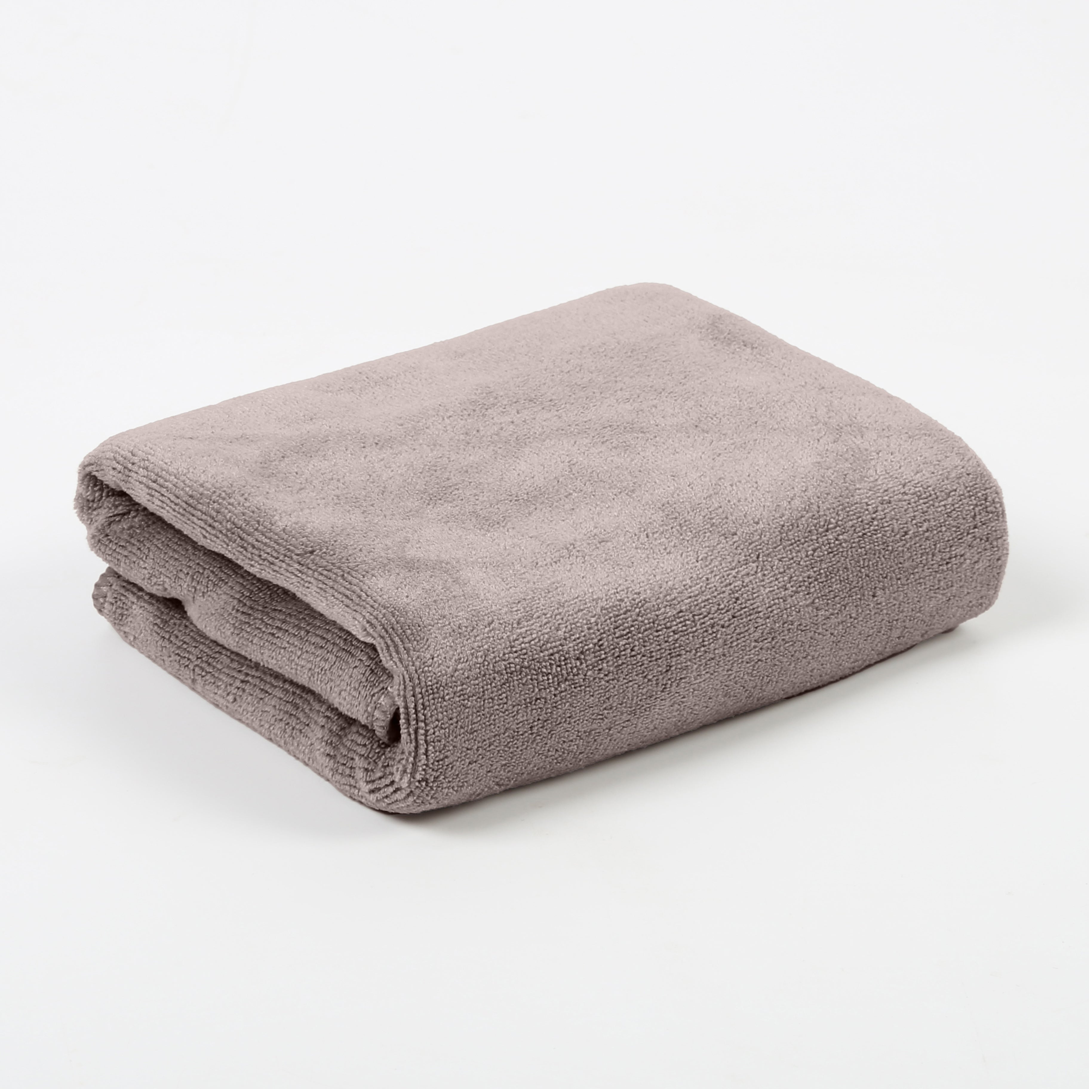 HOUSSE Premium Microfiber Bath Towel - Extra Large 75x150cm Quick Dry Towels for Women Men & Kids | Super Soft Plush 550 GSM | Ultra Absorbent for Home Swimming Sports & Travel