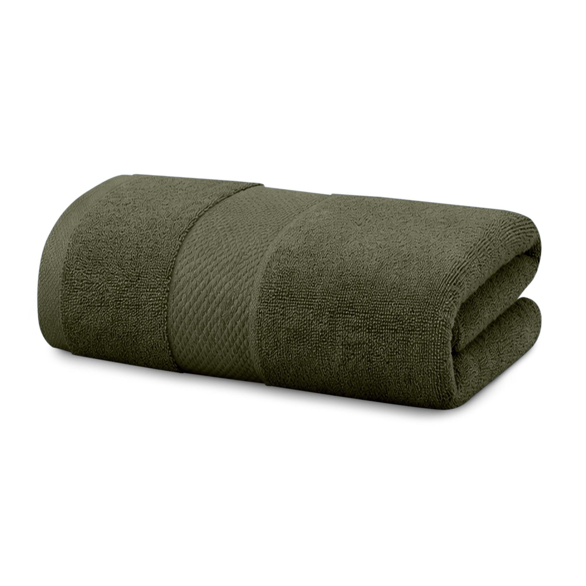 HOUSSE Alvora Cotton Bath Towels |Large Size (75 cms x 150 cms) - Quick Absorption &Faster Drying Bath Towel | 450 GSM | Cotton Towel for Men/Women | Urban Comfort