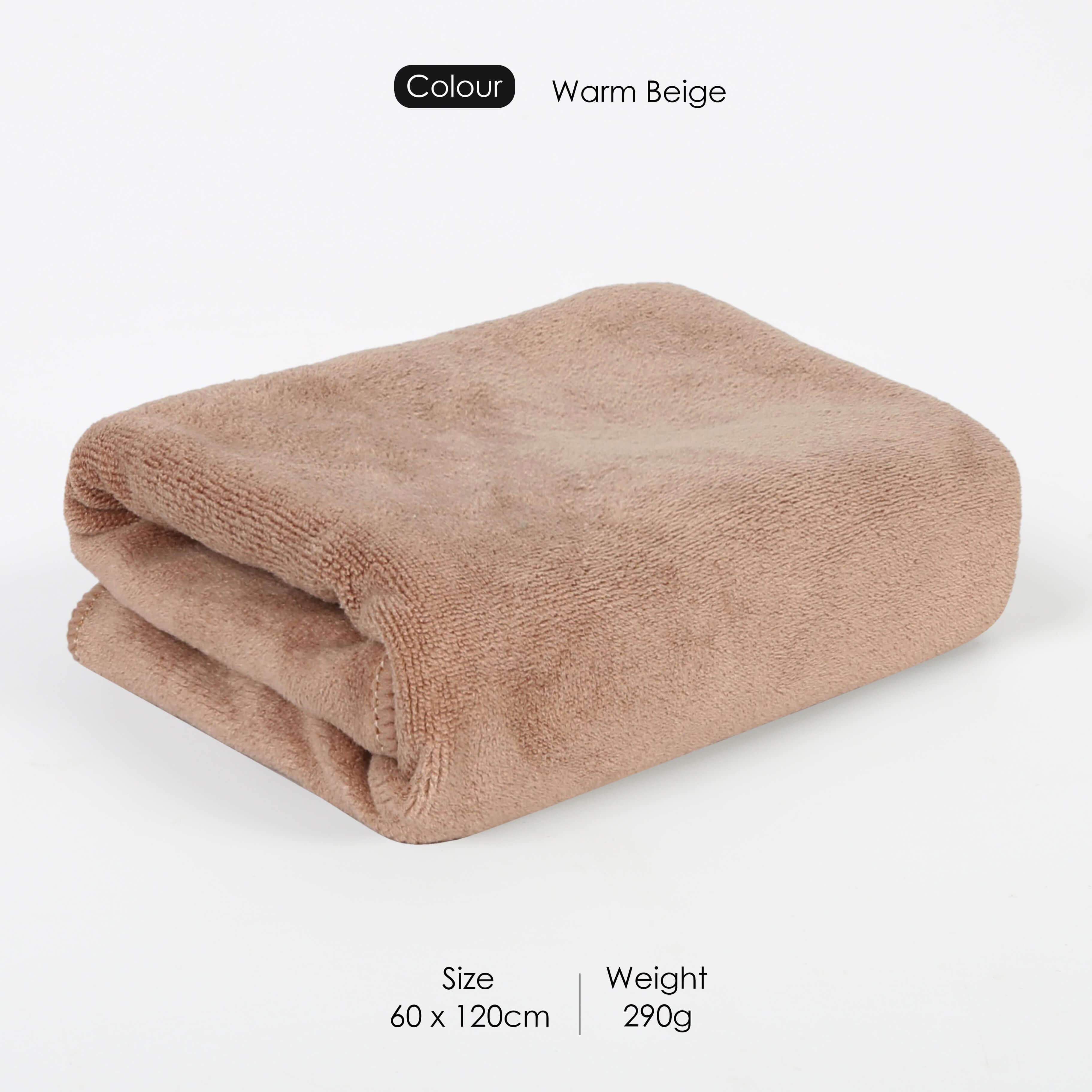 HOUSSE Premium Microfiber Bath Towel - Extra Large 75x150cm Quick Dry Towels for Women Men & Kids | Super Soft Plush 550 GSM | Ultra Absorbent for Home Swimming Sports & Travel