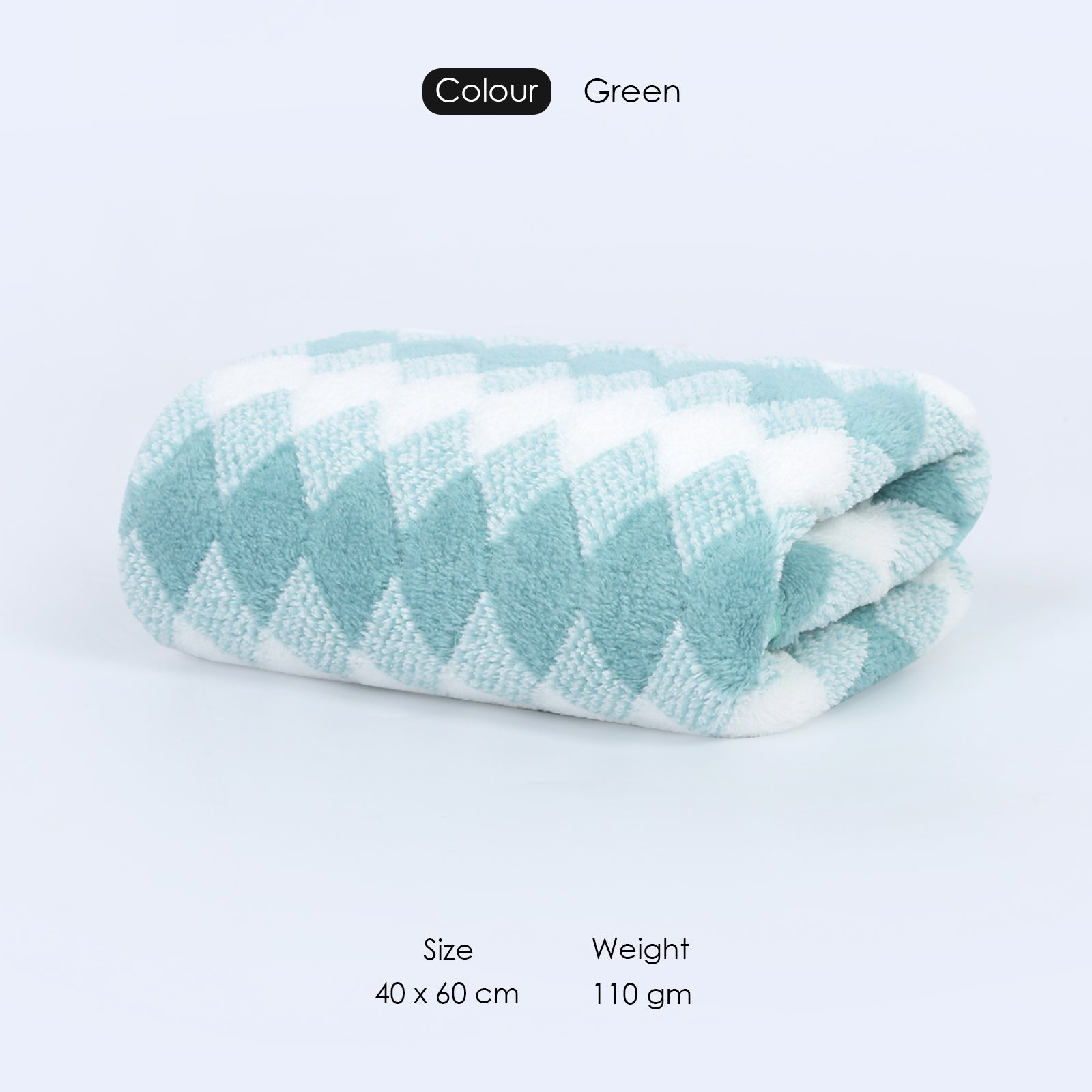 HOUSSE Microfiber Iris Face Towels Ideal for Women & Men |Soft Touch |Lint Free | Fast Dry Towels| Travel-Friendly | Best Use for Gym, Yoga, Spa, Pool, Hotels, Beach 360 GSM (30x30)