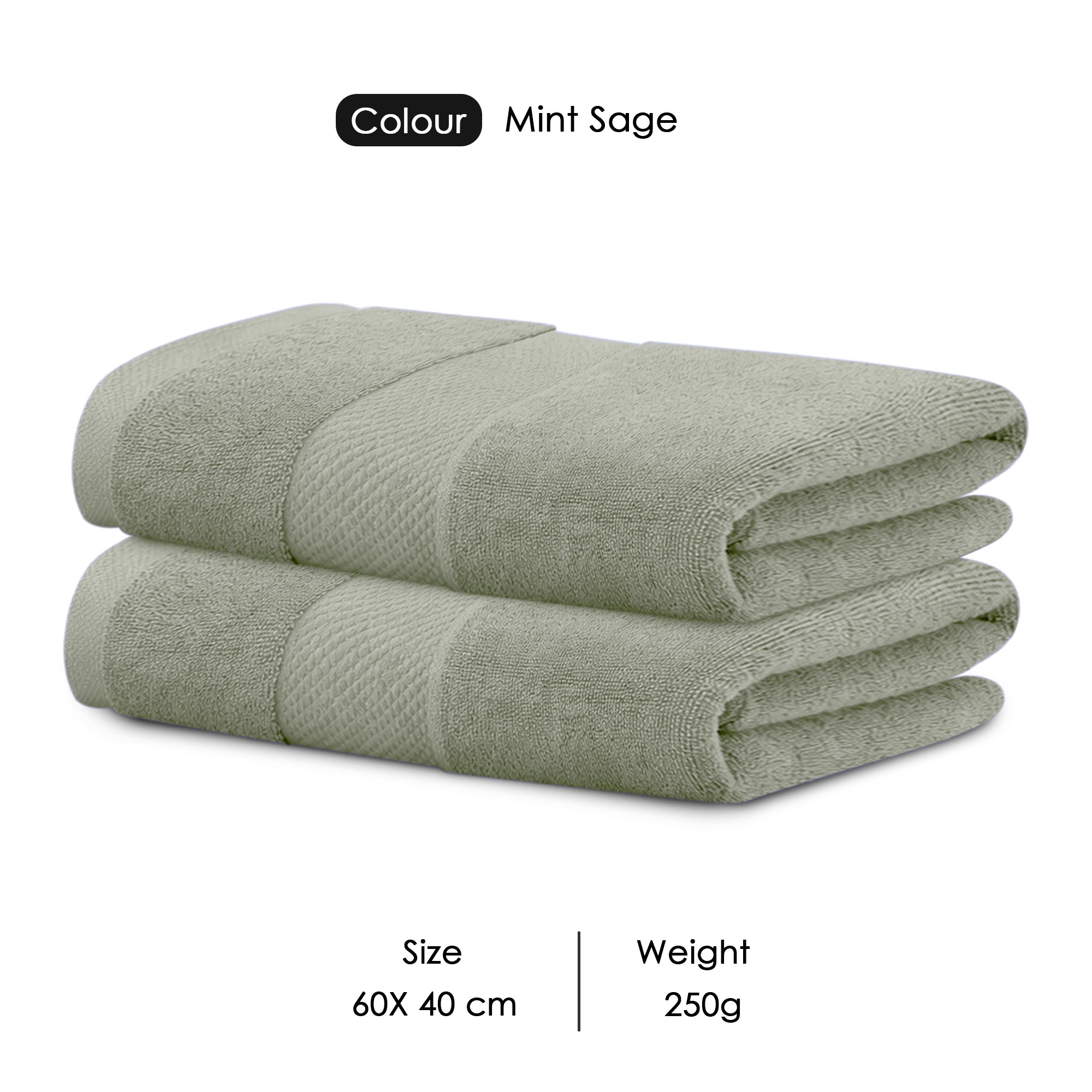 HOUSSE Alvora Cotton Bath Towels |Large Size (75 cms x 150 cms) - Quick Absorption &Faster Drying Bath Towel | 450 GSM | Cotton Towel for Men/Women | Urban Comfort