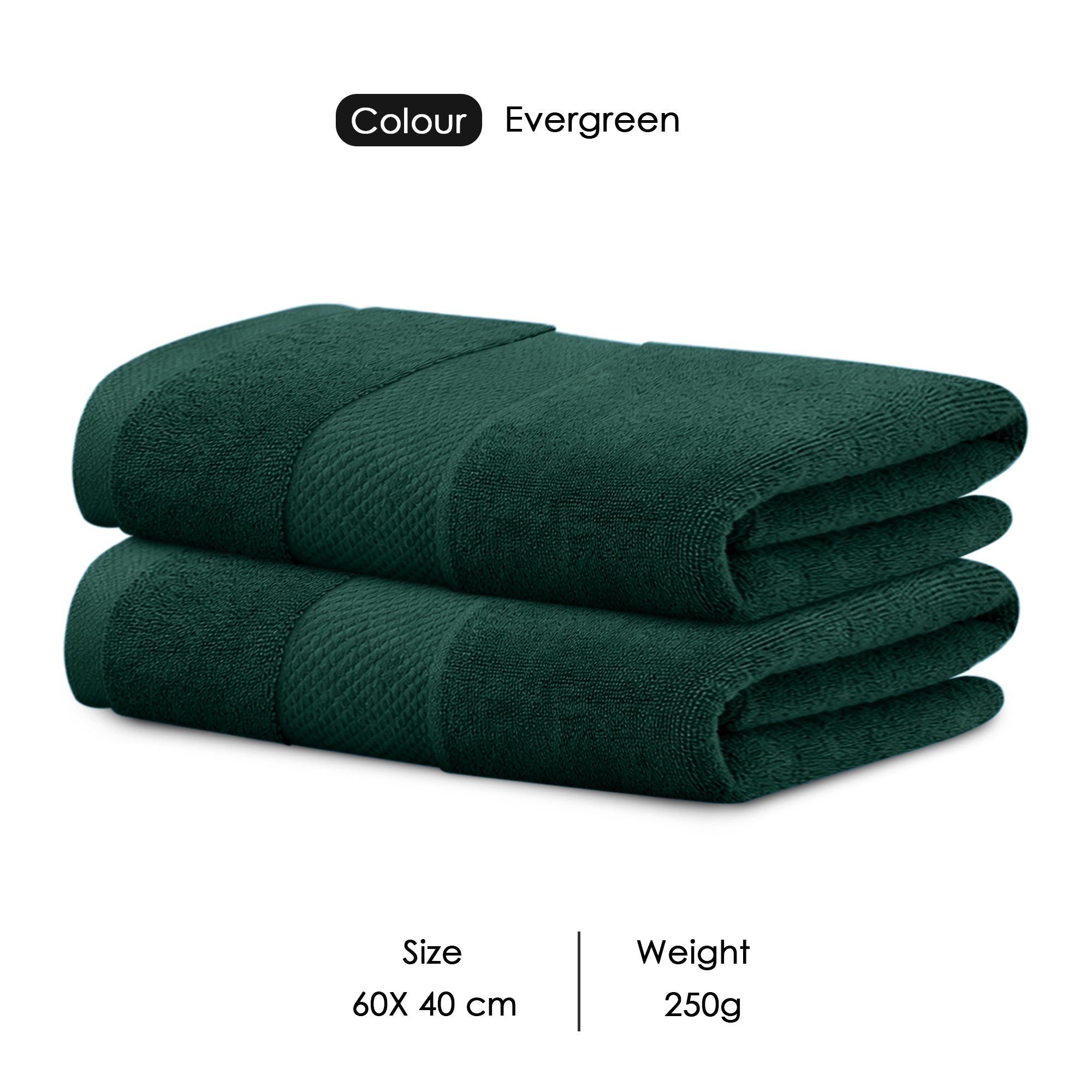 HOUSSE Alvora Cotton Bath Towels |Large Size (75 cms x 150 cms) - Quick Absorption &Faster Drying Bath Towel | 450 GSM | Cotton Towel for Men/Women | Urban Comfort
