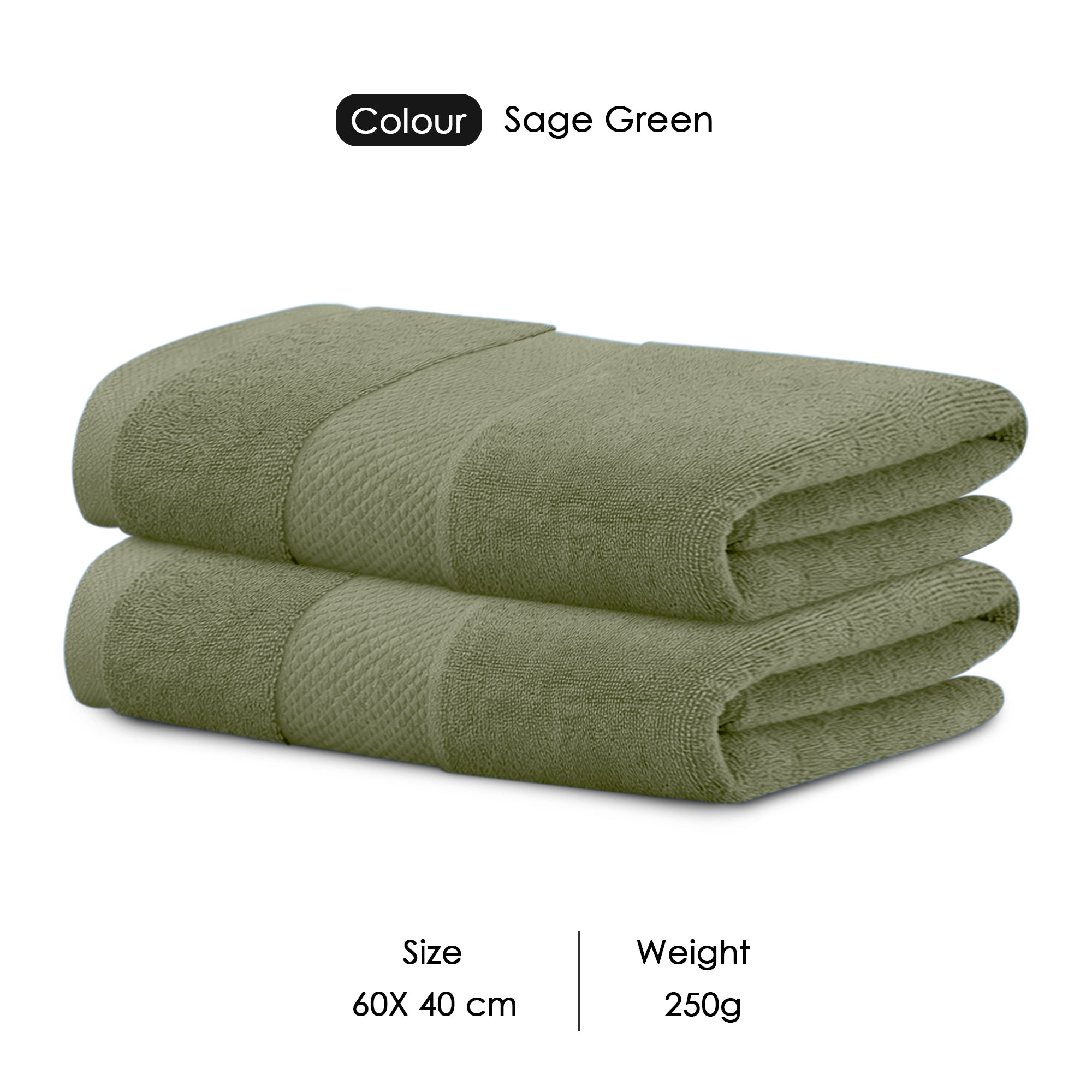HOUSSE Alvora Cotton Bath Towels |Large Size (75 cms x 150 cms) - Quick Absorption &Faster Drying Bath Towel | 450 GSM | Cotton Towel for Men/Women | Urban Comfort