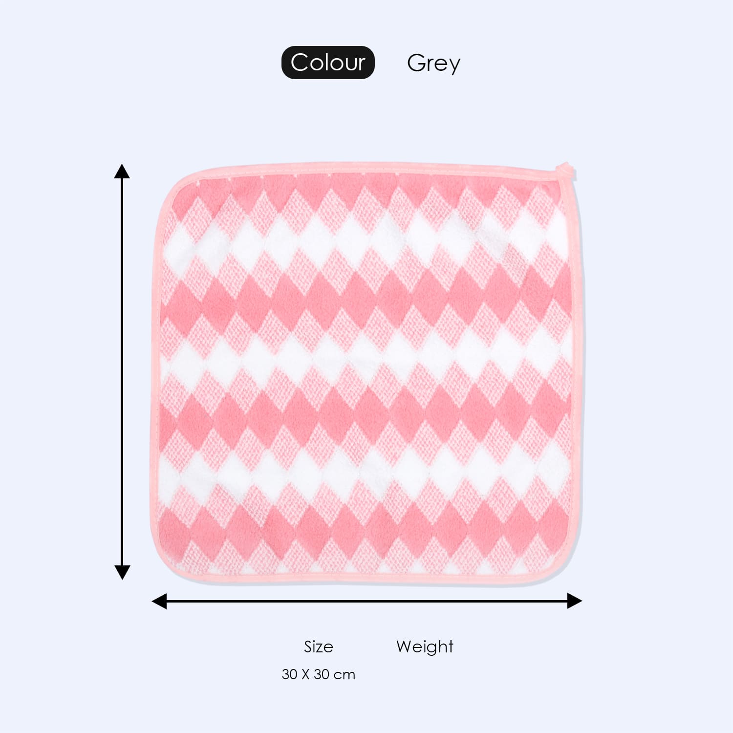 HOUSSE Microfiber Iris Face Towels Ideal for Women & Men |Soft Touch |Lint Free | Fast Dry Towels| Travel-Friendly | Best Use for Gym, Yoga, Spa, Pool, Hotels, Beach 360 GSM (30x30)