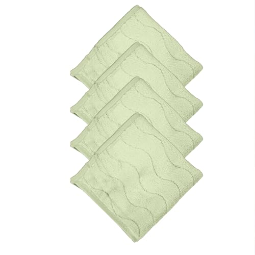 HOUSSE Microfiber Face Towel – Super Soft & Quick-Drying Coral Fleece, 30 x 30 cm (Grey)