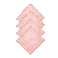 HOUSSE Microfiber Face Towel – Super Soft & Quick-Drying Coral Fleece, 30 x 30 cm (Grey)