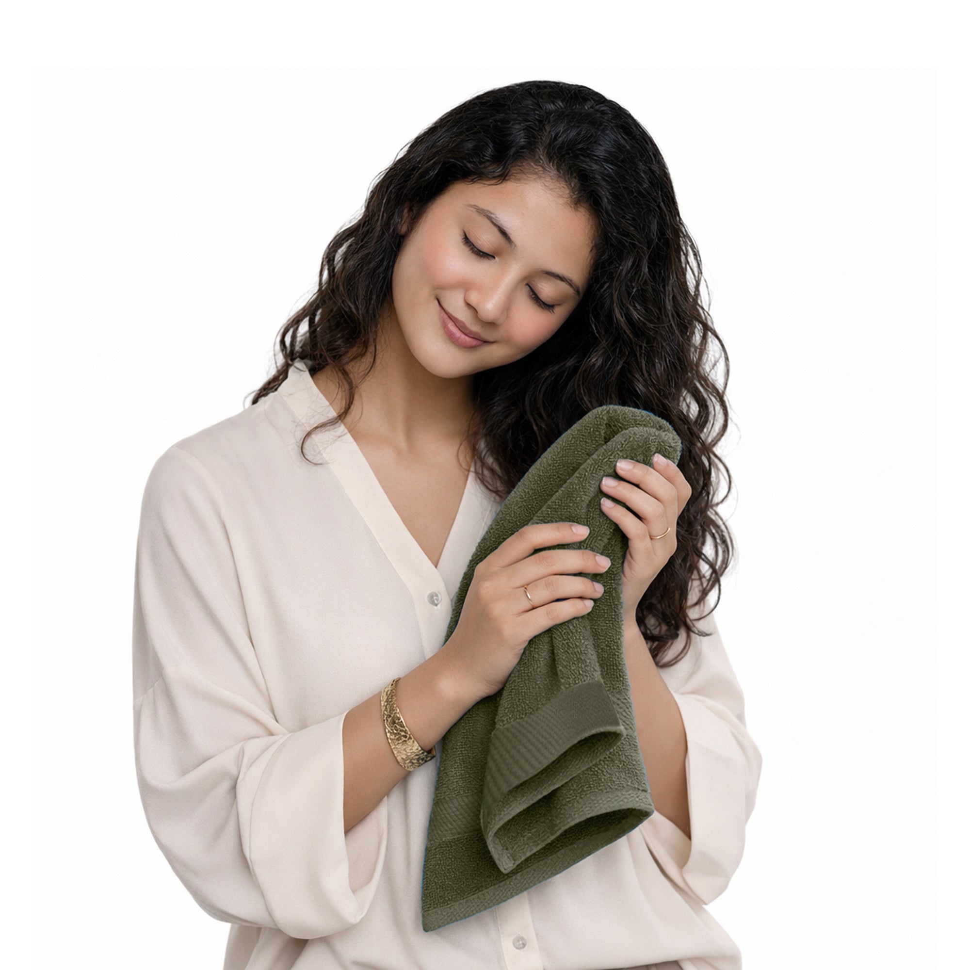 HOUSSE Alvora Cotton Bath Towels |Large Size (75 cms x 150 cms) - Quick Absorption &Faster Drying Bath Towel | 450 GSM | Cotton Towel for Men/Women | Urban Comfort