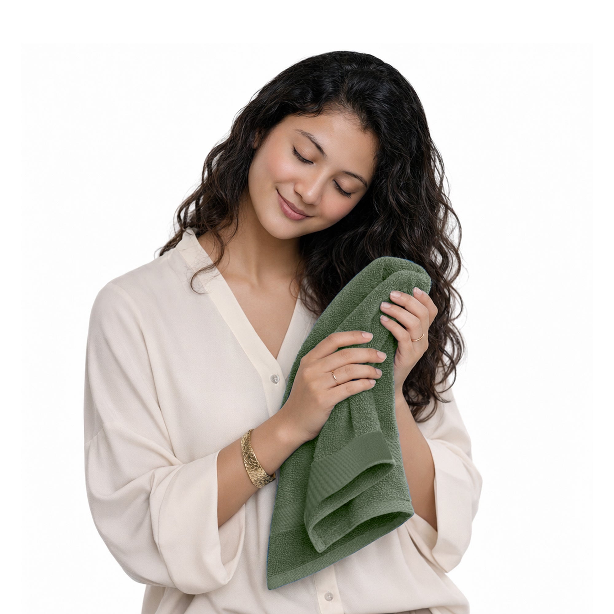 HOUSSE Alvora Cotton Bath Towels |Large Size (75 cms x 150 cms) - Quick Absorption &Faster Drying Bath Towel | 450 GSM | Cotton Towel for Men/Women | Urban Comfort
