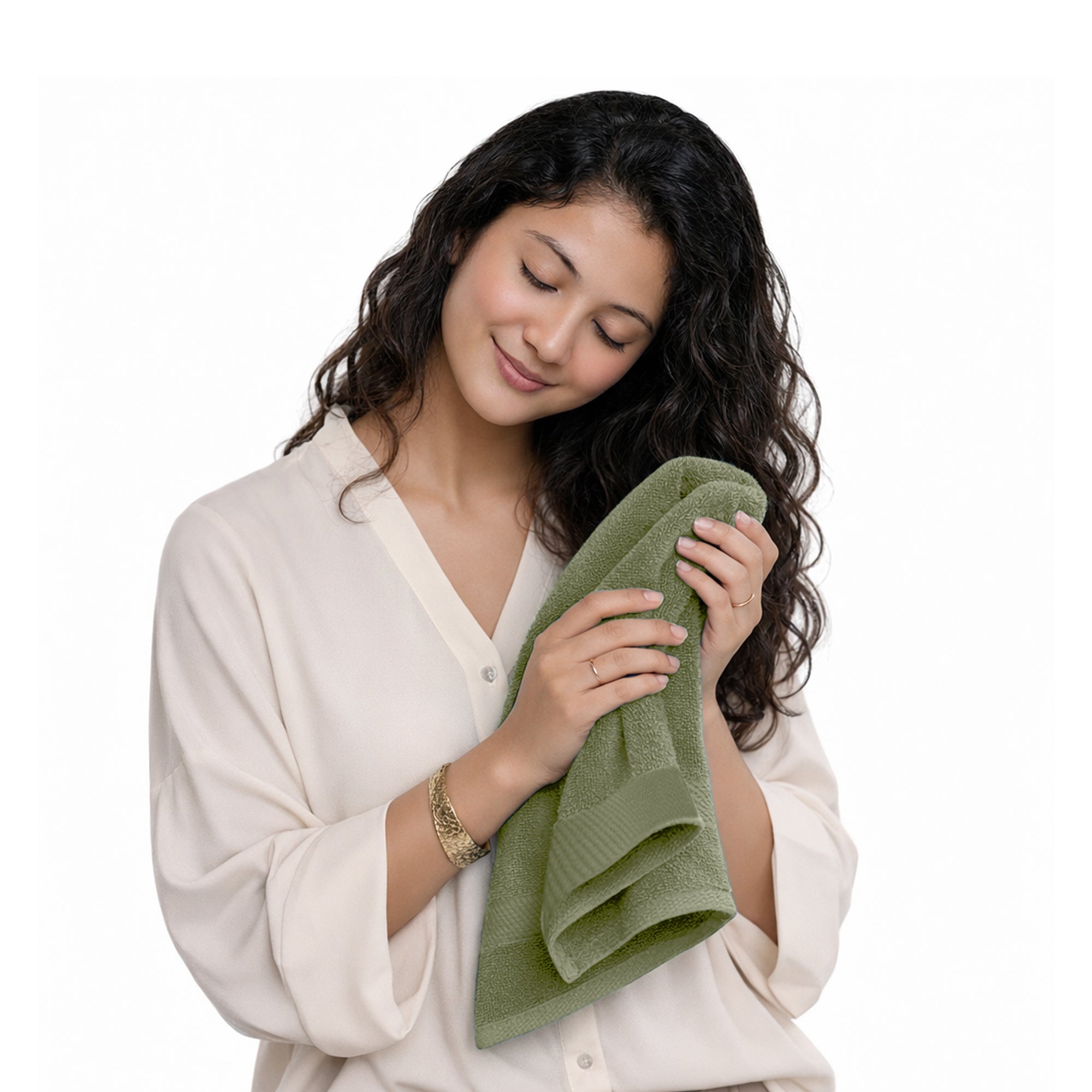 HOUSSE Alvora Cotton Bath Towels |Large Size (75 cms x 150 cms) - Quick Absorption &Faster Drying Bath Towel | 450 GSM | Cotton Towel for Men/Women | Urban Comfort