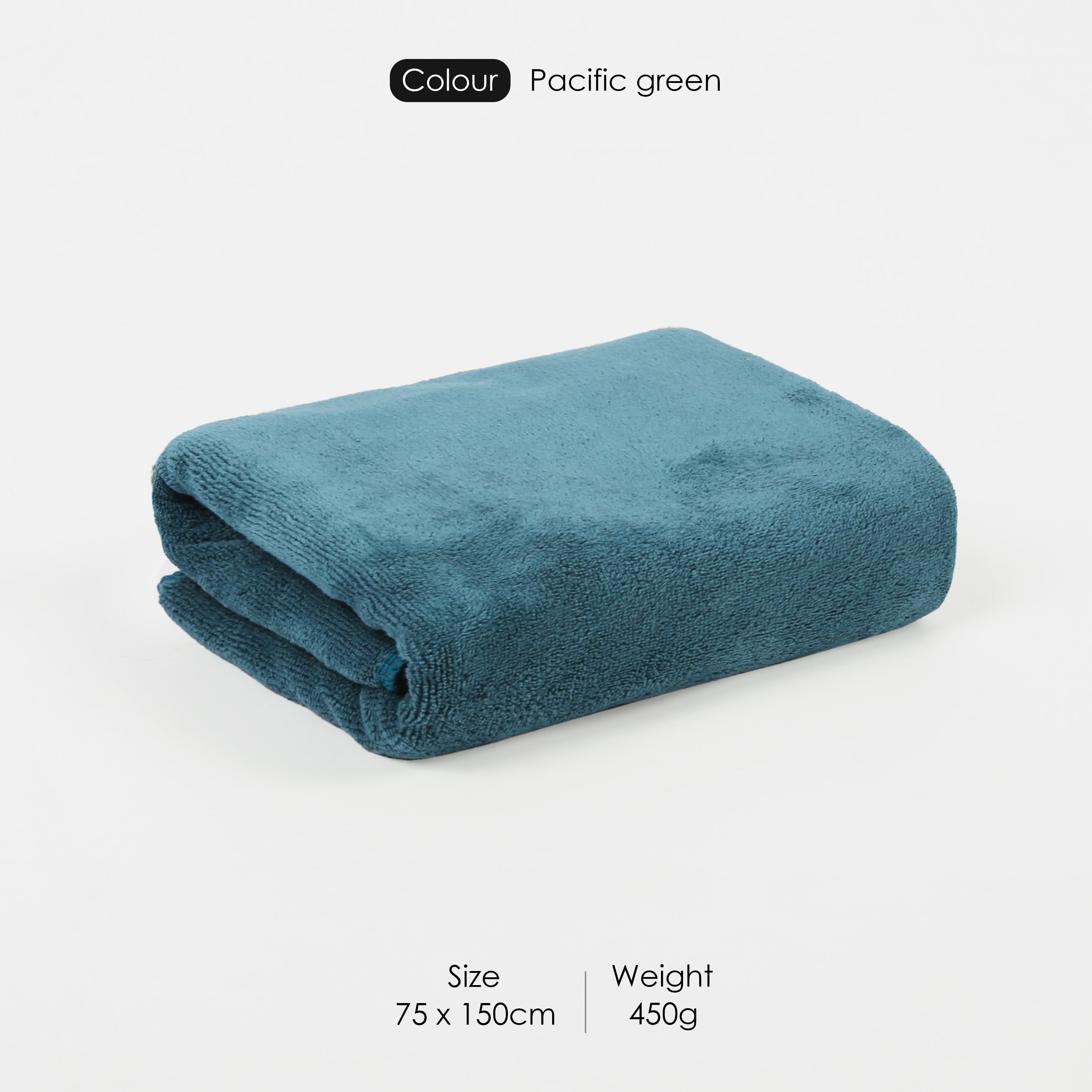 HOUSSE Premium Microfiber Bath Towel - Extra Large 75x150cm Quick Dry Towels for Women Men & Kids | Super Soft Plush 550 GSM | Ultra Absorbent for Home Swimming Sports & Travel