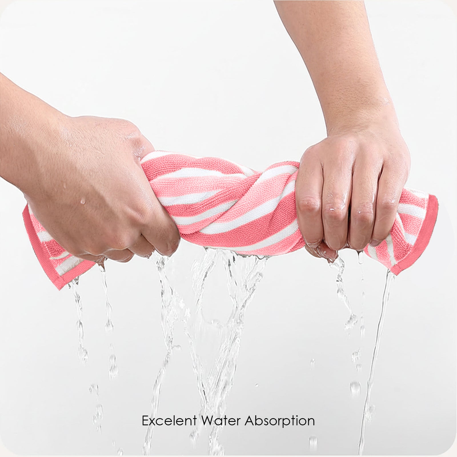 HOUSSE Premium Microfiber Face Towel | Quick Dry Towels for Women & Kids | Super Soft Plush 450 GSM | Ultra Absorbent for Home Swimming Sports & Travel