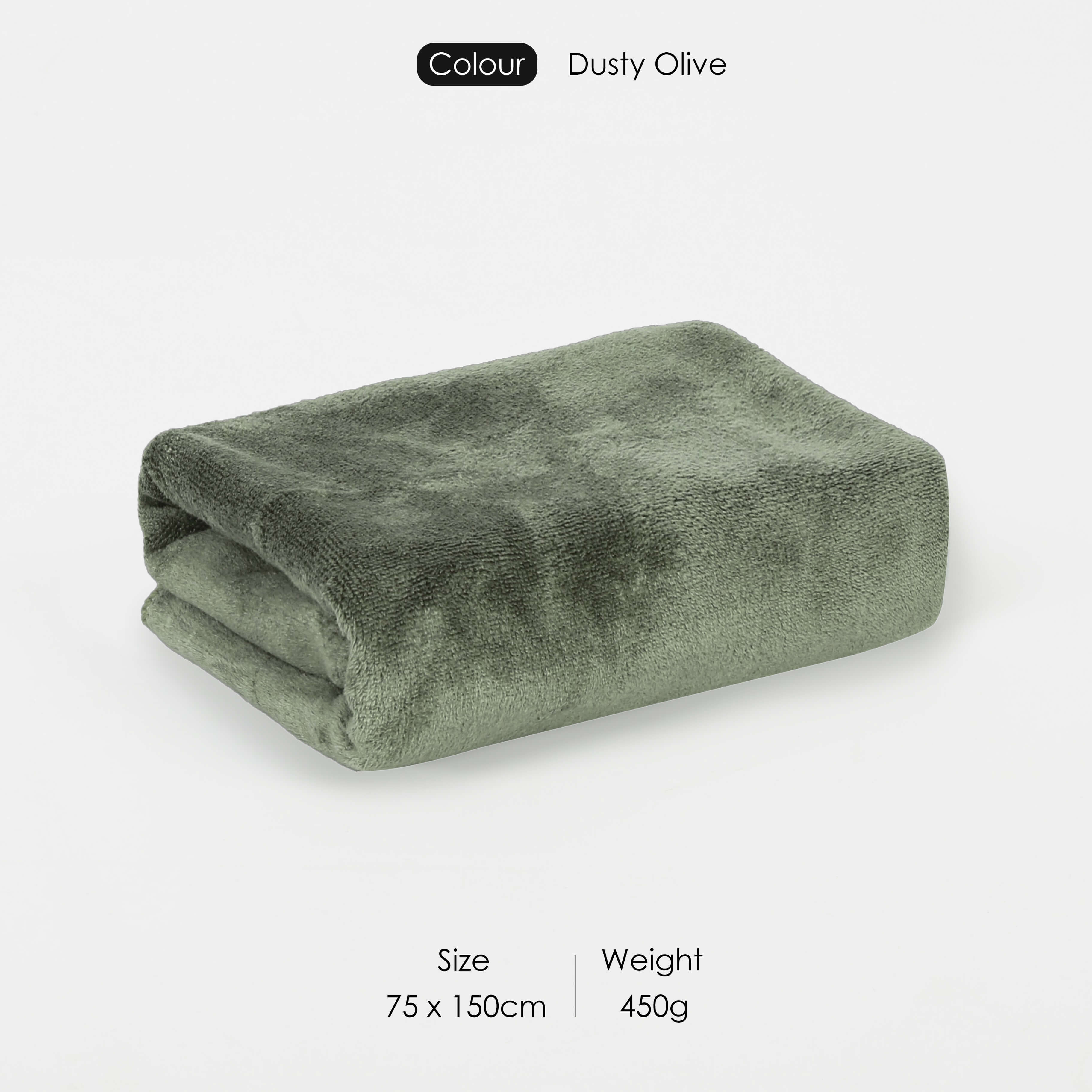 HOUSSE Premium Microfiber Bath Towel - Extra Large 75x150cm Quick Dry Towels for Women Men & Kids | Super Soft Plush 550 GSM | Ultra Absorbent for Home Swimming Sports & Travel