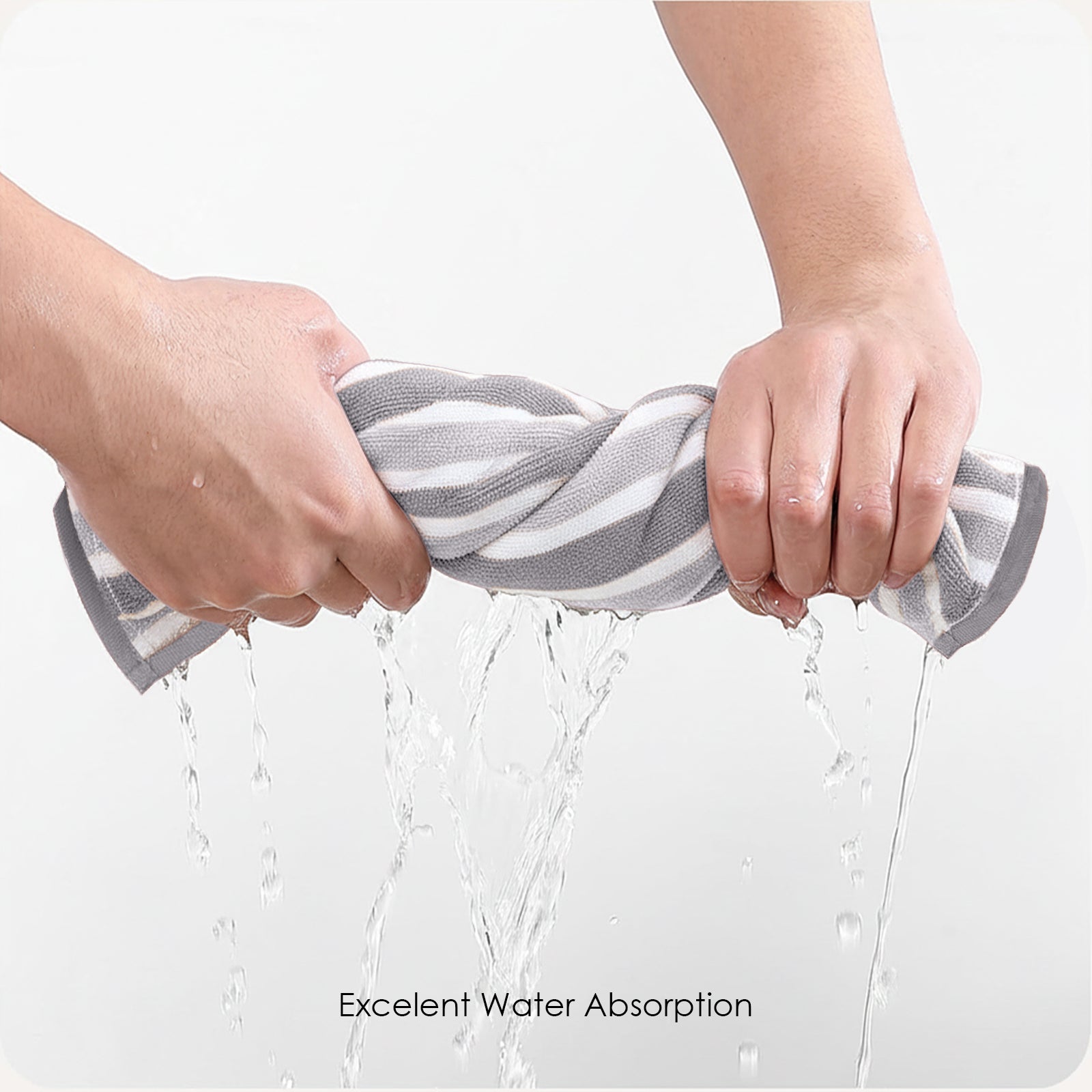 HOUSSE Premium Microfiber Face Towel | Quick Dry Towels for Women & Kids | Super Soft Plush 450 GSM | Ultra Absorbent for Home Swimming Sports & Travel