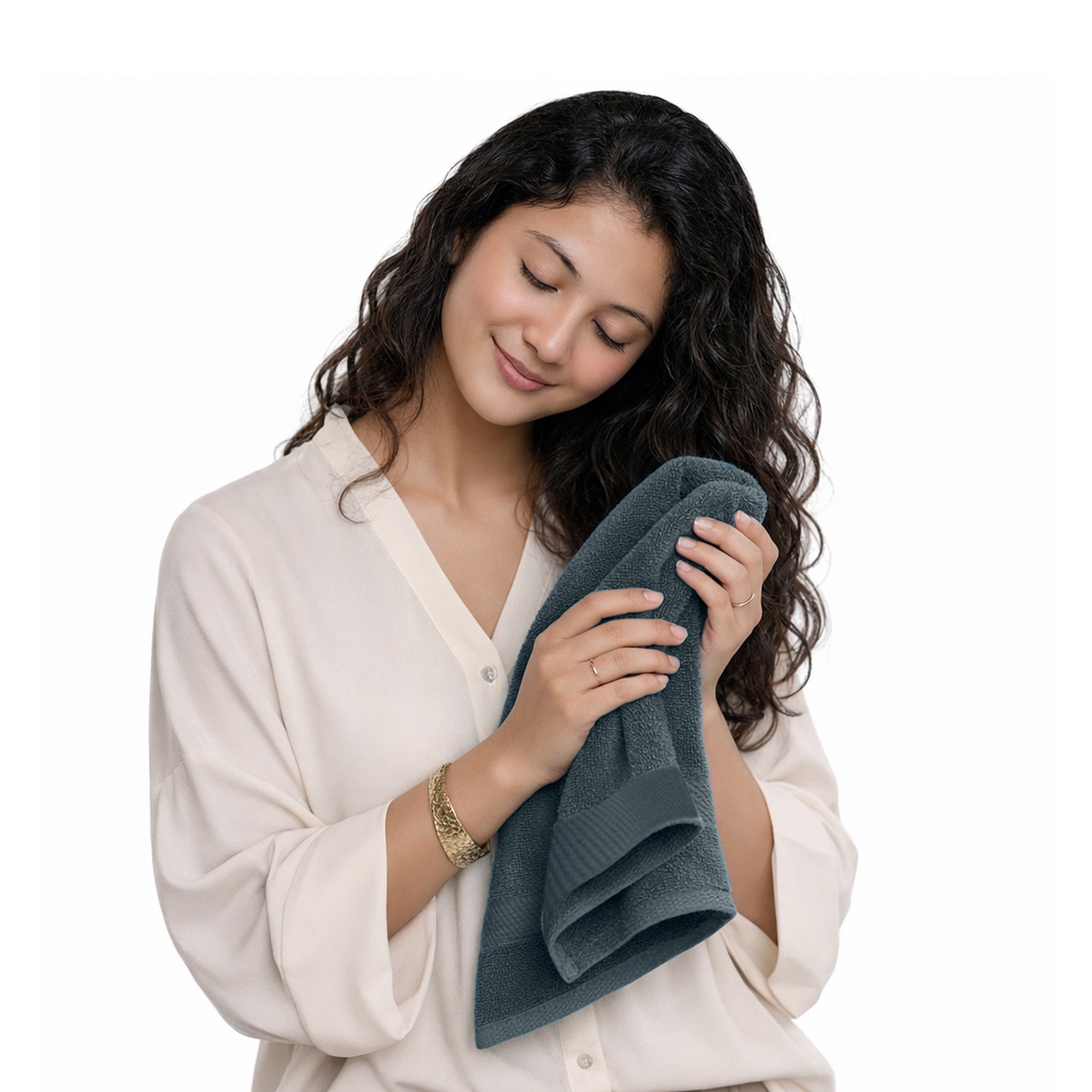 HOUSSE Alvora Cotton Bath Towels |Large Size (75 cms x 150 cms) - Quick Absorption &Faster Drying Bath Towel | 450 GSM | Cotton Towel for Men/Women | Urban Comfort
