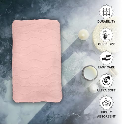 HOUSSE Microfiber Face Towel – Super Soft & Quick-Drying Coral Fleece, 30 x 30 cm (Grey)