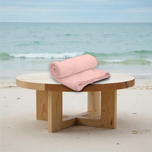 HOUSSE Microfiber Face Towel – Super Soft & Quick-Drying Coral Fleece, 30 x 30 cm (Grey)